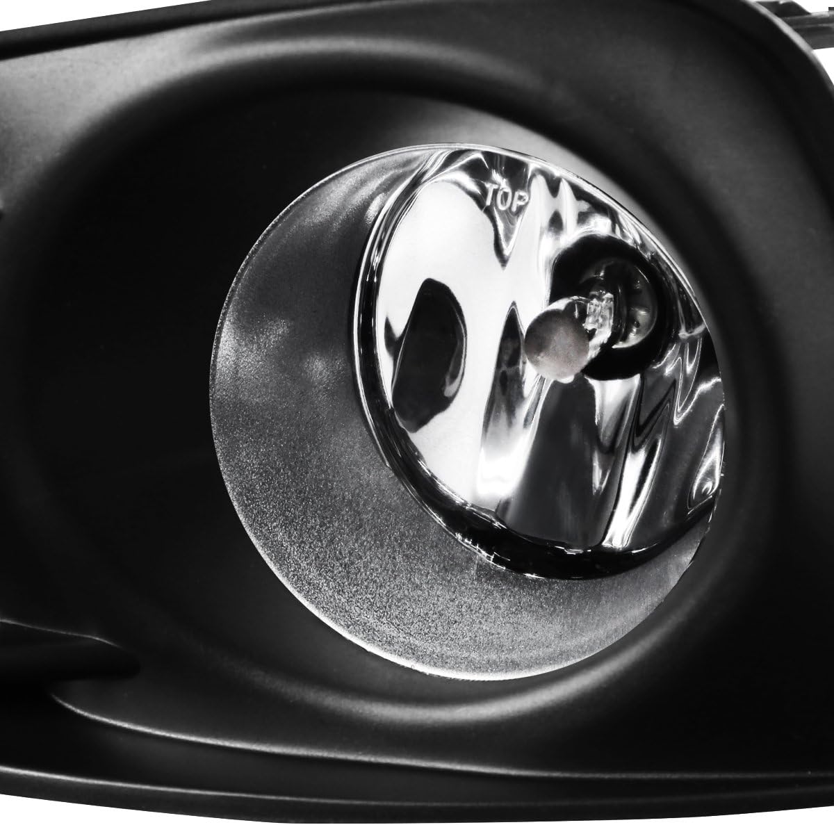DNA MOTORING FL-STC10-CH Front Bumper Fog Light Driver & Passenger Side Enhance visibility [Compatible with For 11-13 Scion tC]