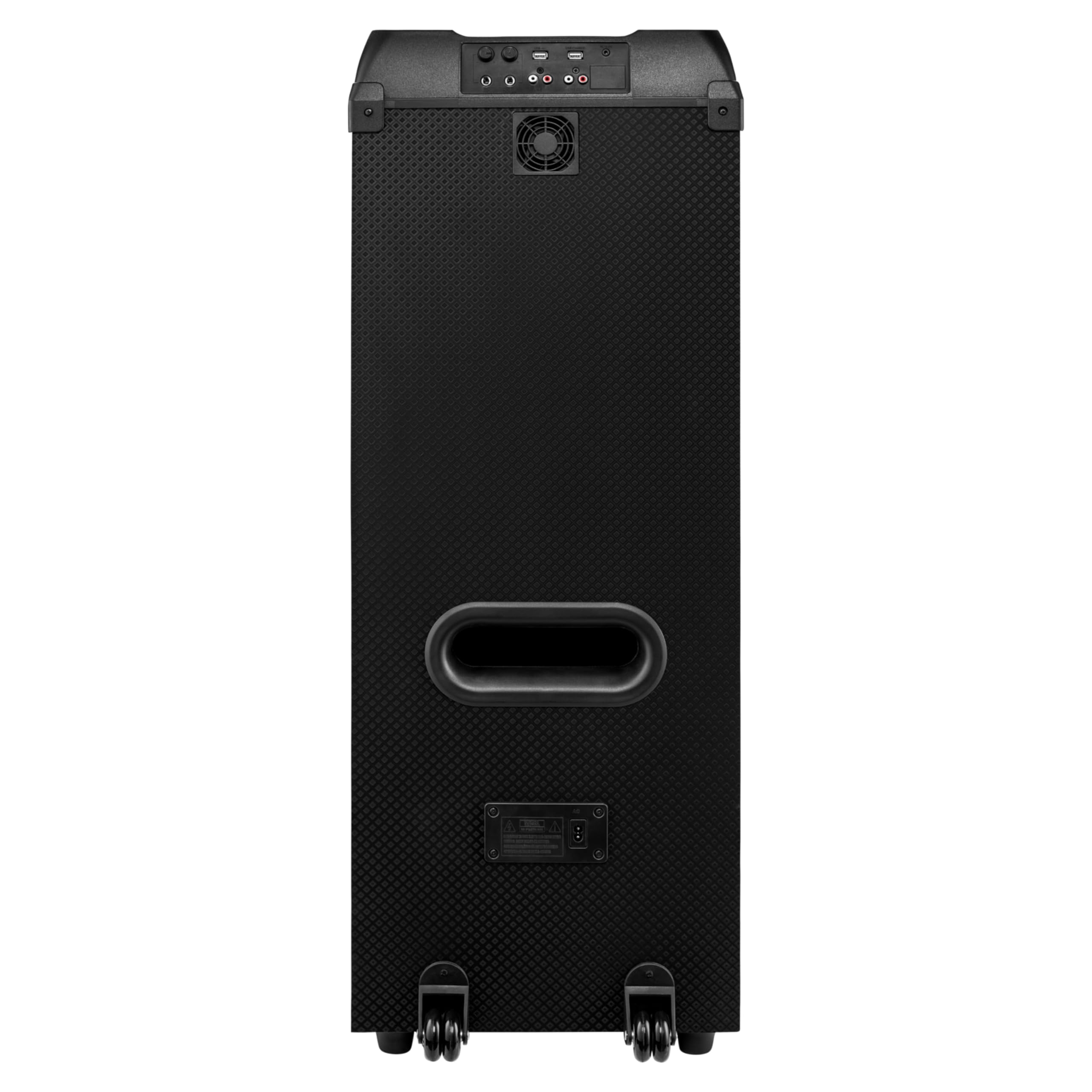 MEDION X61350 Party-Soundsystem Bluetooth 2x85W 350W RMS Subwoofer Karaoke Partybox LED Lichtshow