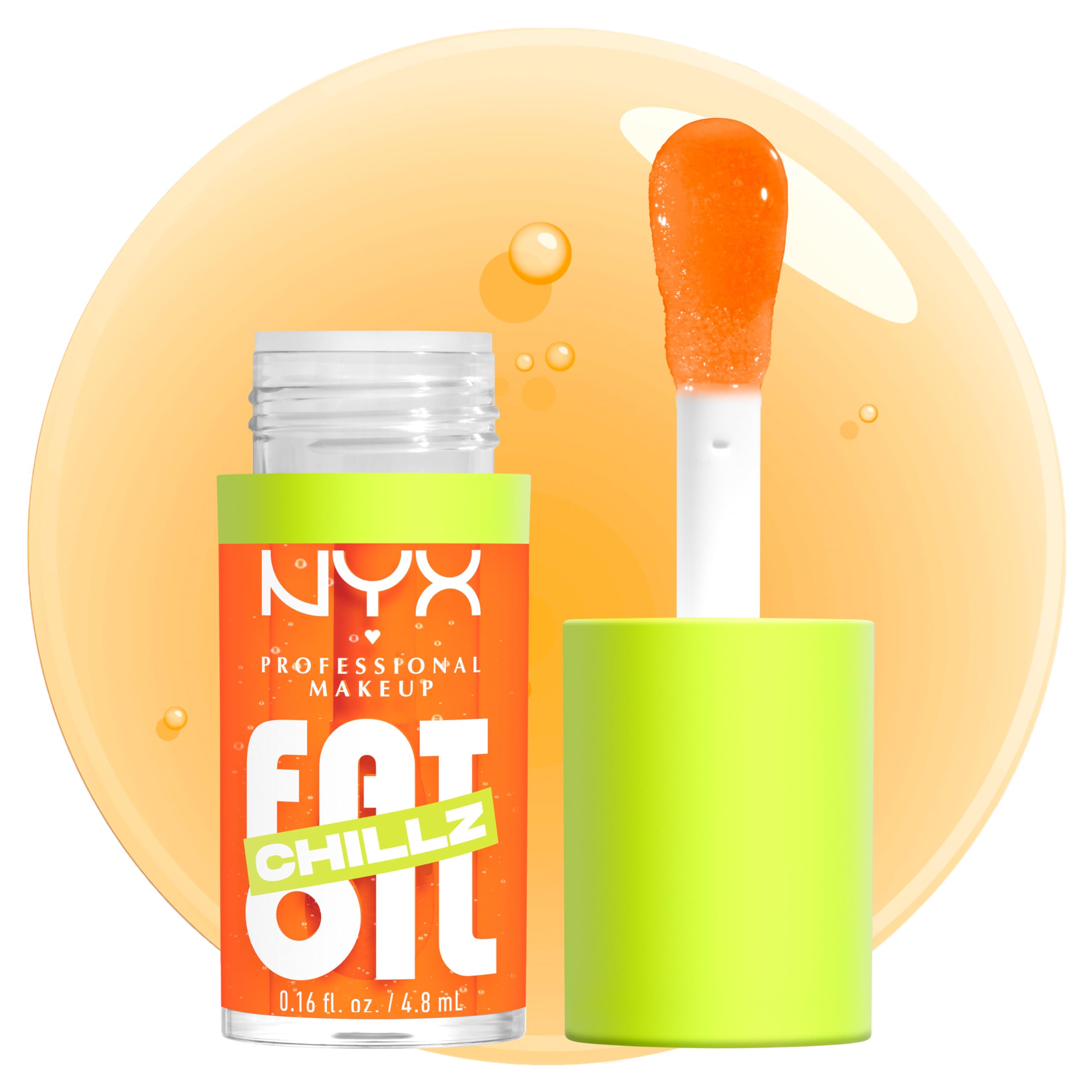 Debenhams Unisex Citrus Chiller Fat Oil Lip Drip Lip Gloss In | Size: 4.8Ml