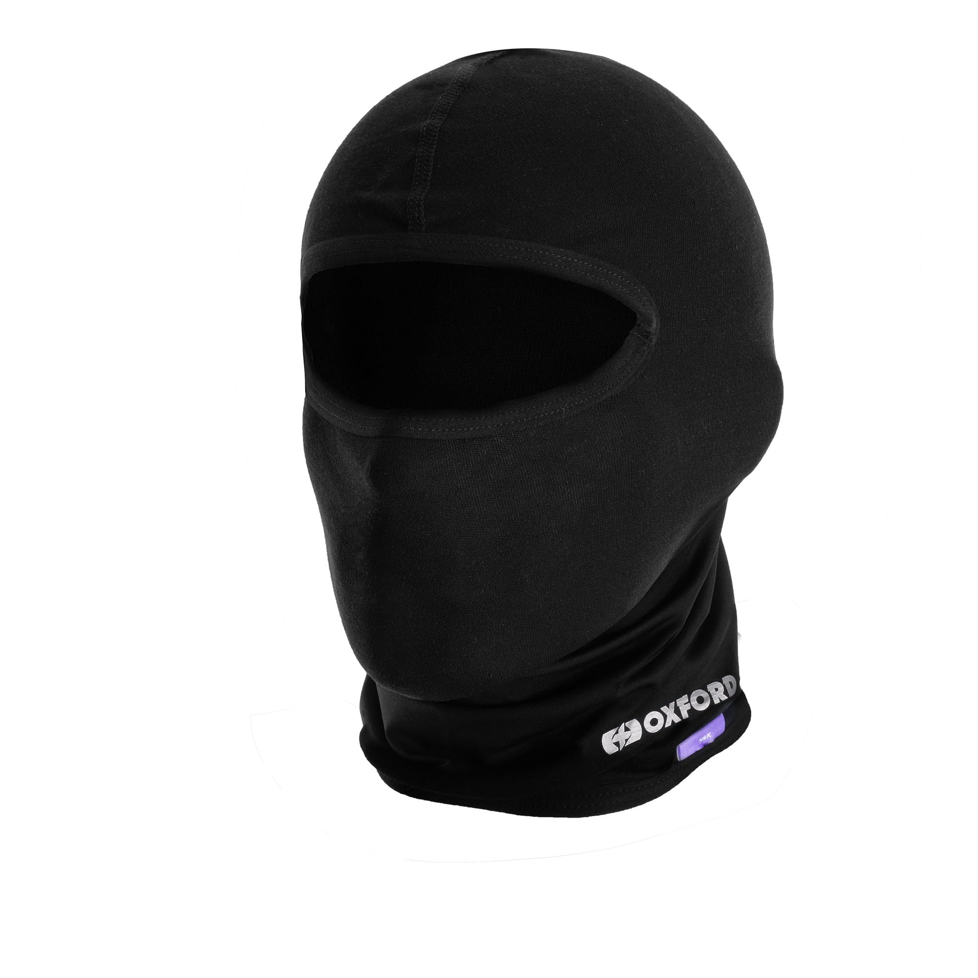 Oxford Motorcycle Deluxe Silk Balaclava Black Bike Scooter Head & Neck Wear New