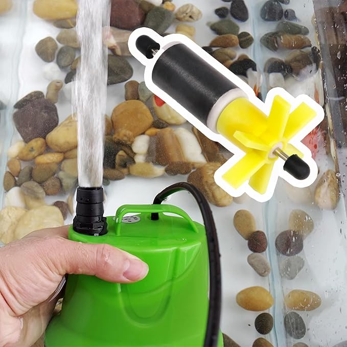 Repuesto Hélice de Filtro para Bomba 16mm Amarillo 2 Unidades miniatura 2