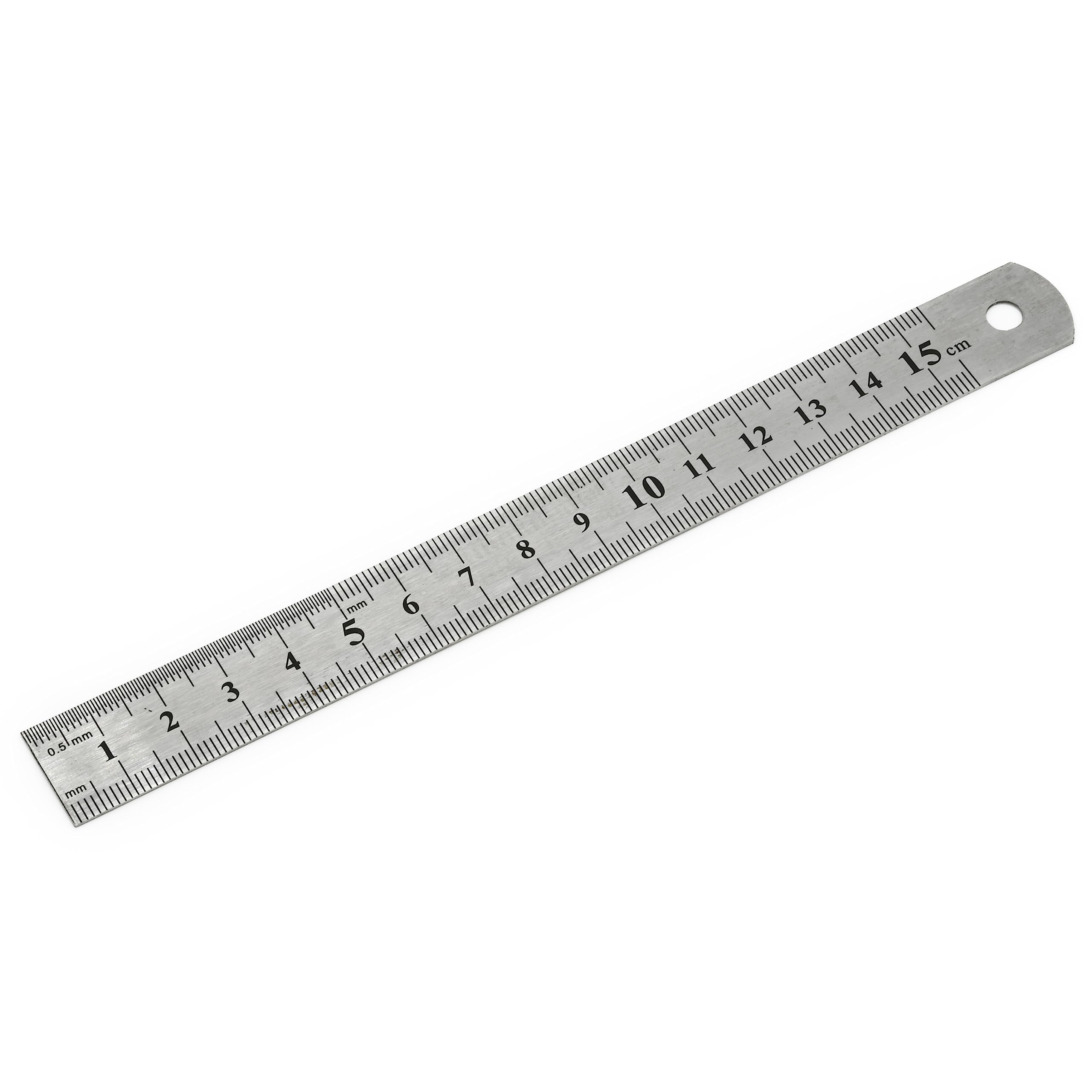 Planet Steel Rule 150mm Metric Measurements only both sides