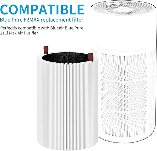 Miniatura 3 de 1 paquete de filtros de repuesto HEPA compatibles con purificador de aire Nuwave Oxypure 3XL HEPA, número de modelo 4750147502