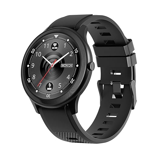 CELLECOR ActFit A3 Pro SpO2 IP68 Waterproof Smartwatch with 10 Days Long Battery, 24 * 7 Heart Rate Monitoring, Multi Sports Mode with Bluetooth Support for Calling and Music Control (1.28″) (Black) at Rs. 2510