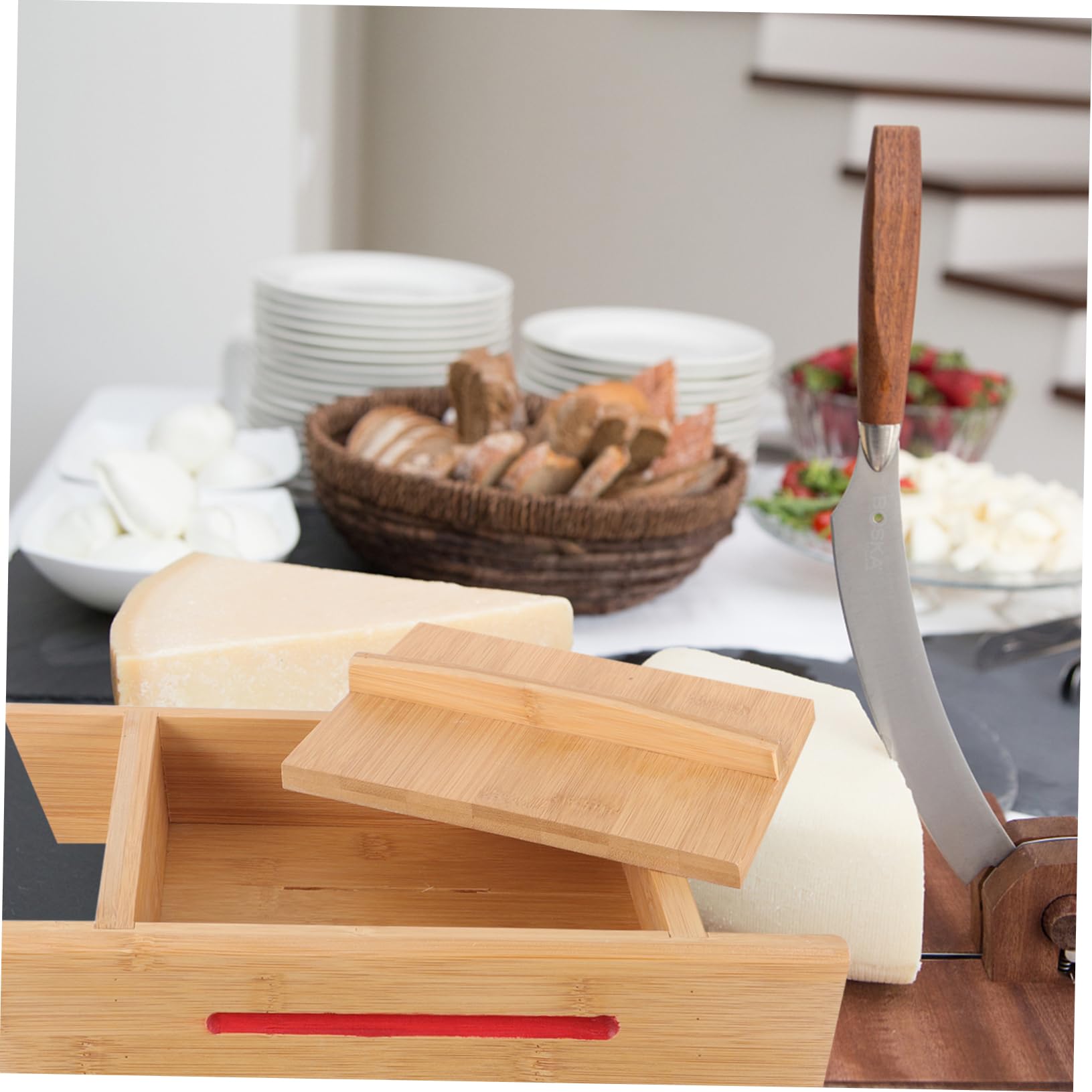Cabilock Tofu Press Mould Cheese Press Tool for Homemade Tofu Making Wooden Design Compact for Kitchen Use