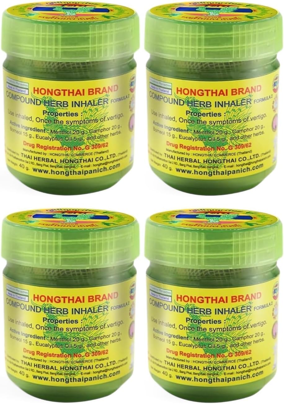 Thai Herbal Inhaler (4 Pack)