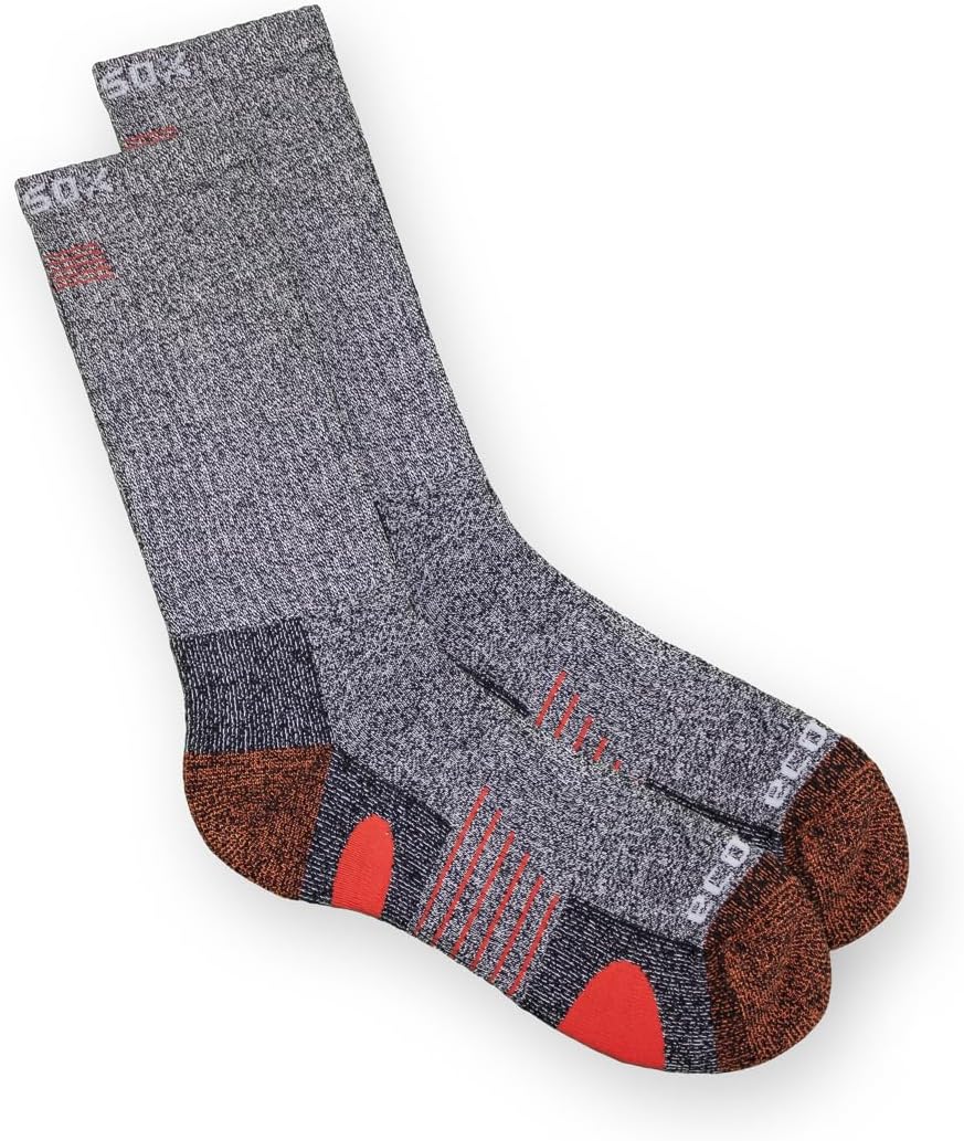 Bamboo Viscose Full Cushion Hiking/Outdoor Crew Socks/Keep Your Feed Dry/Odor & Blister Free