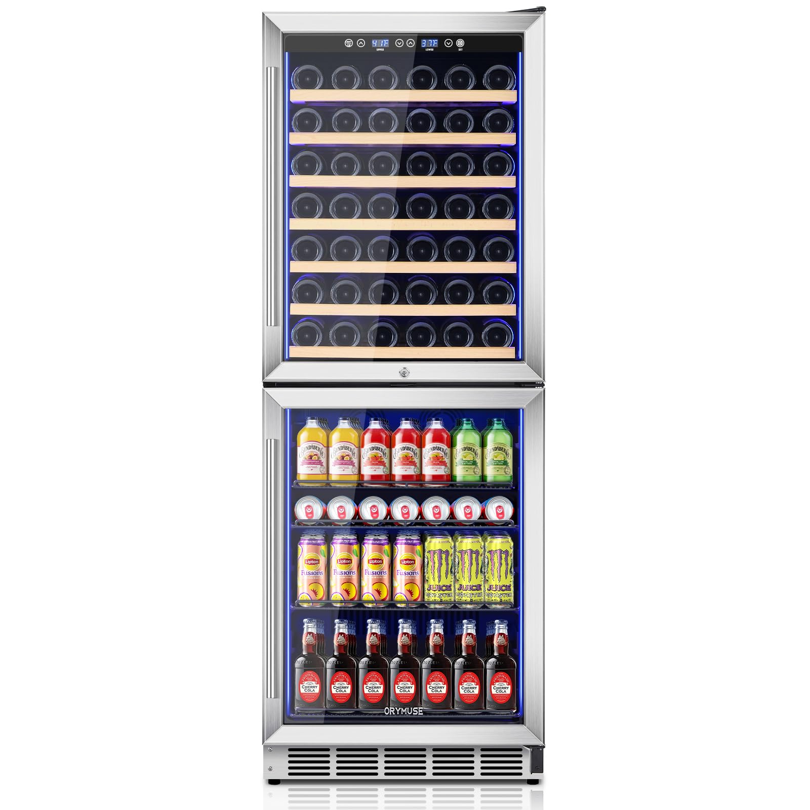 Orymuse HXYC408-DZBW Beverage Cooler Blue