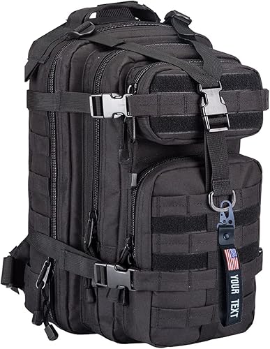 Miniatura 5 de Customzied - Llavero personalizado con bordado de bandera de Estados Unidos con llavero de automóvil, hebilla de nailon para llaves, mochila