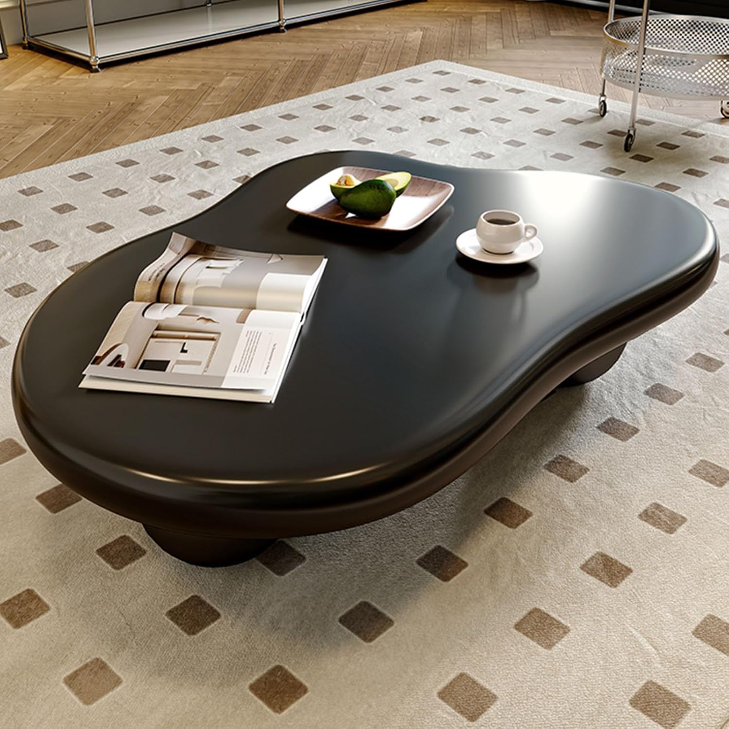 クラウド　コーヒーテーブル、リビングルーム用　ホワイト　コーヒーテーブル クラウド コーヒーテーブル、リビングルーム用 ホワイト コーヒー