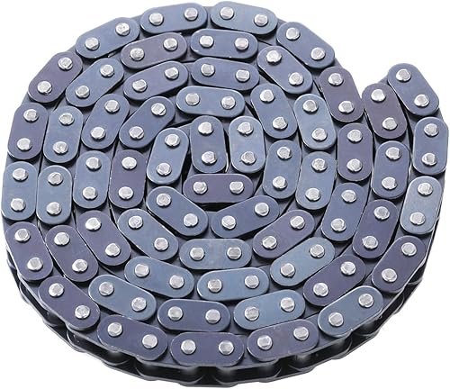 Miniatura 6 de KAMIER Cadena de transmisión T8F, 134 eslabones resistentes para 49 cc, 50 cc, 2 tiempos, GB Syx Moto Holeshot Metotec Xtreme X-pro SSR Coolster