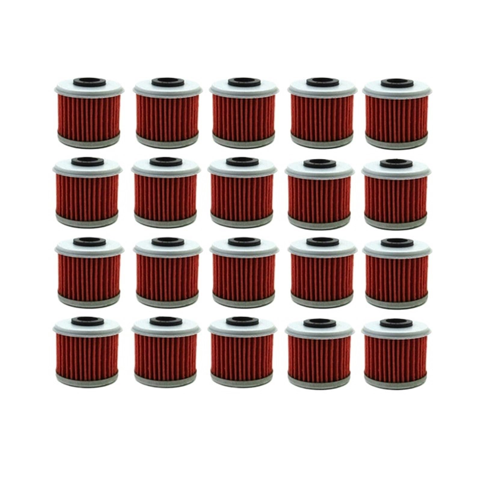 Filtro Olio per Moto Filtro Olio combustibile HF116 KN116 Adatto per Honda CRF150F CRF250X CRF150R CRF250R CRF450R TRX450R TRX450ER CRF150RB(20pcs)