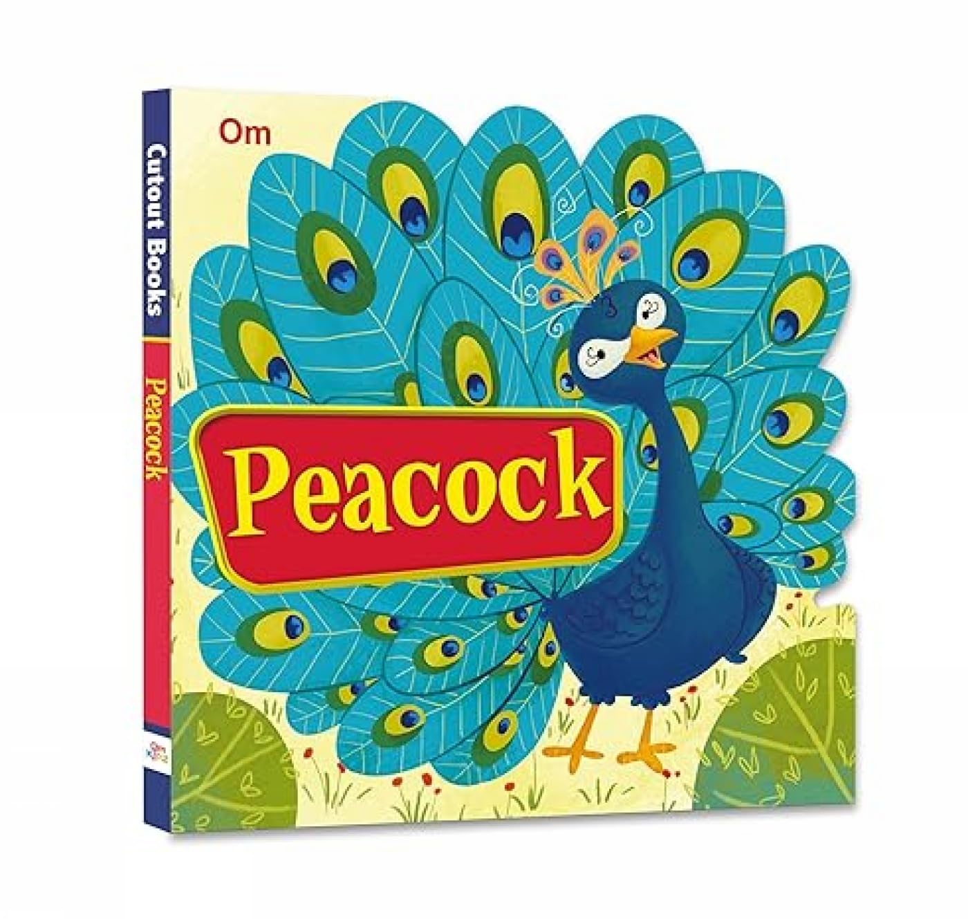Cutout Animals Board Book: Peacock