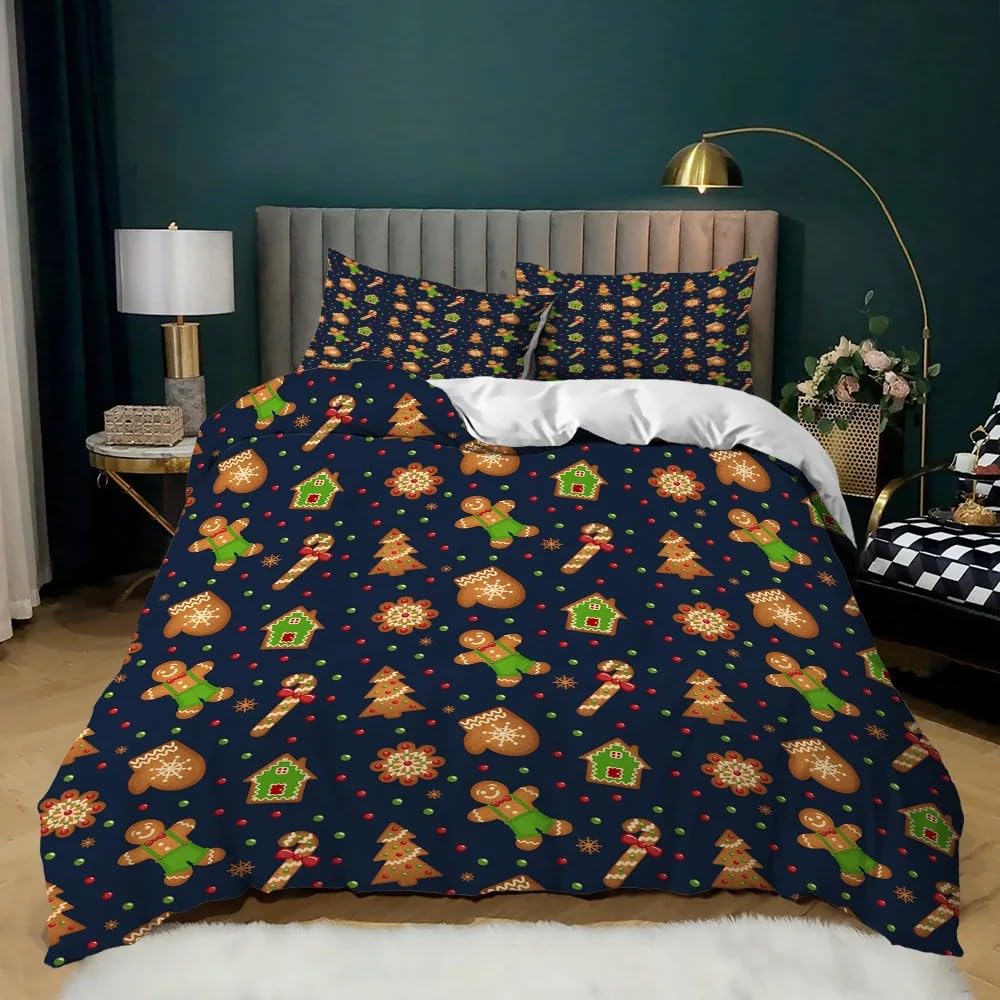 Housse de couette 200x200 microfibre pour une ambiance cocooning de Noël