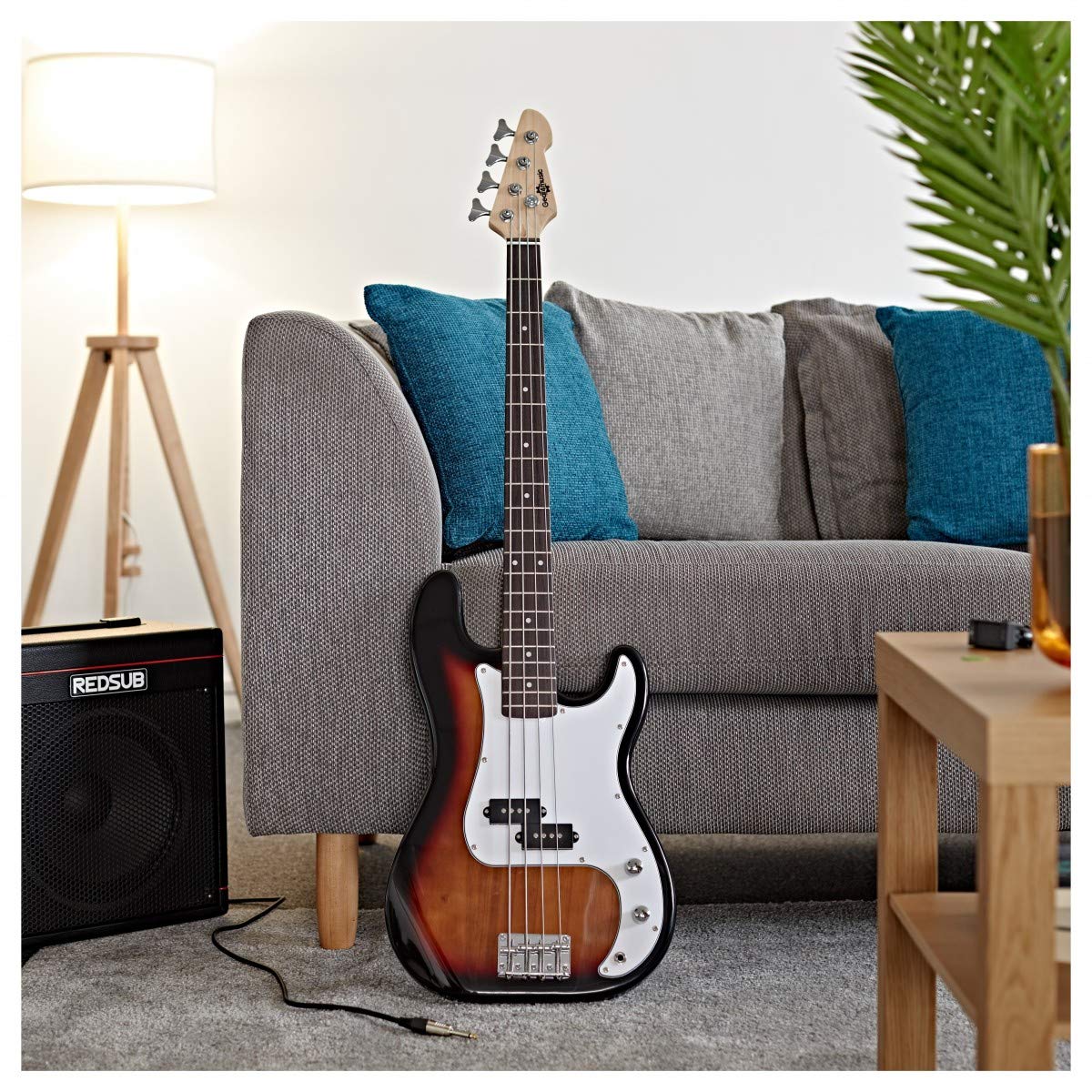 LA Bajo de Gear4music, Sunburst