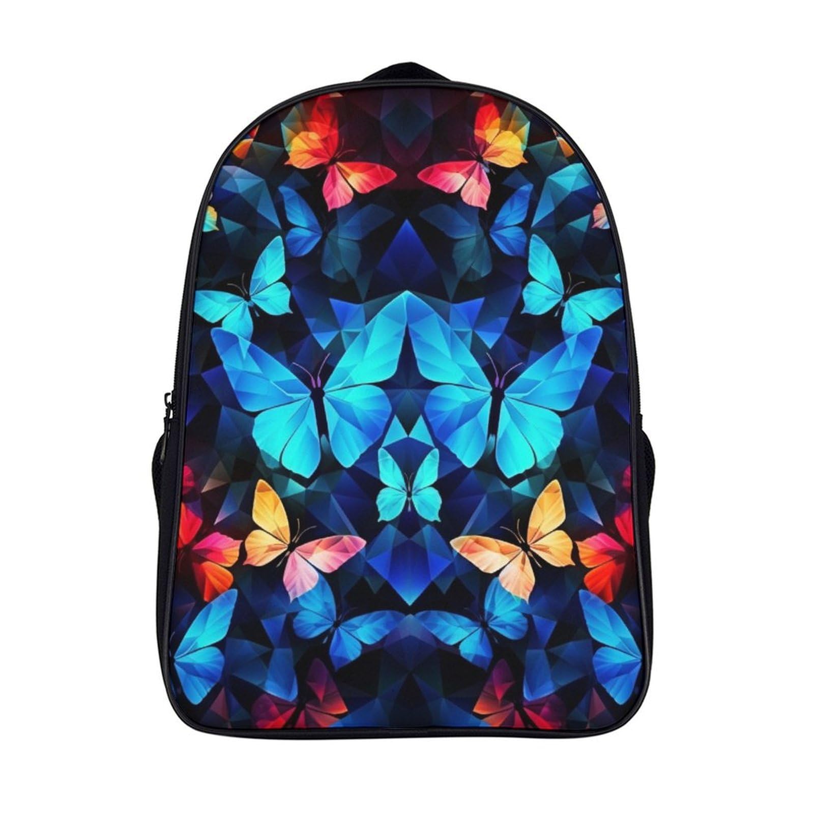 Mochilas escolares de primaria impermeables con mariposas y gran capacidad para chicas 7