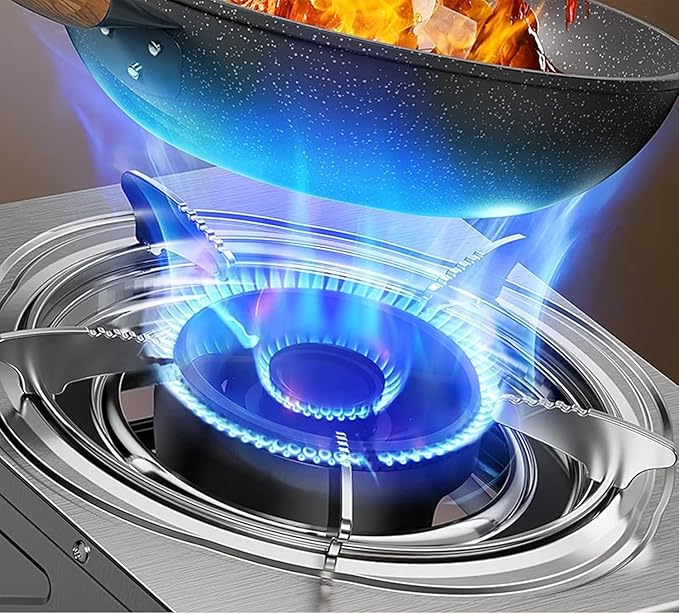 Estufa de Gas de 1 Puesto, Diseño Compacto, con Protección de Apagado miniatura 2