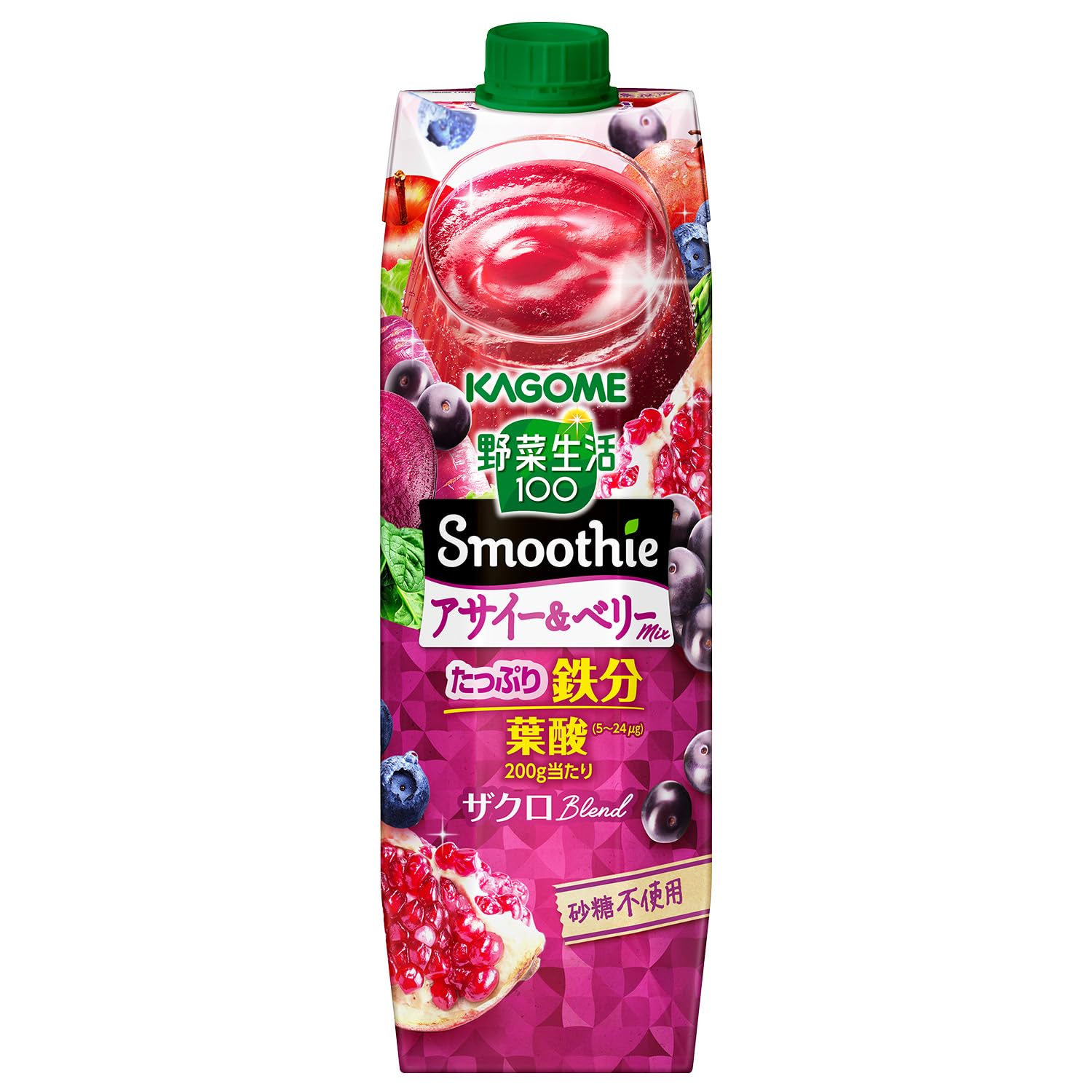 ソラ　カゴメ 野菜生活100 スムージー　62本 Amazon.co.jp: カゴメ 野菜生活100 Smoothie(スムージー) アサイー