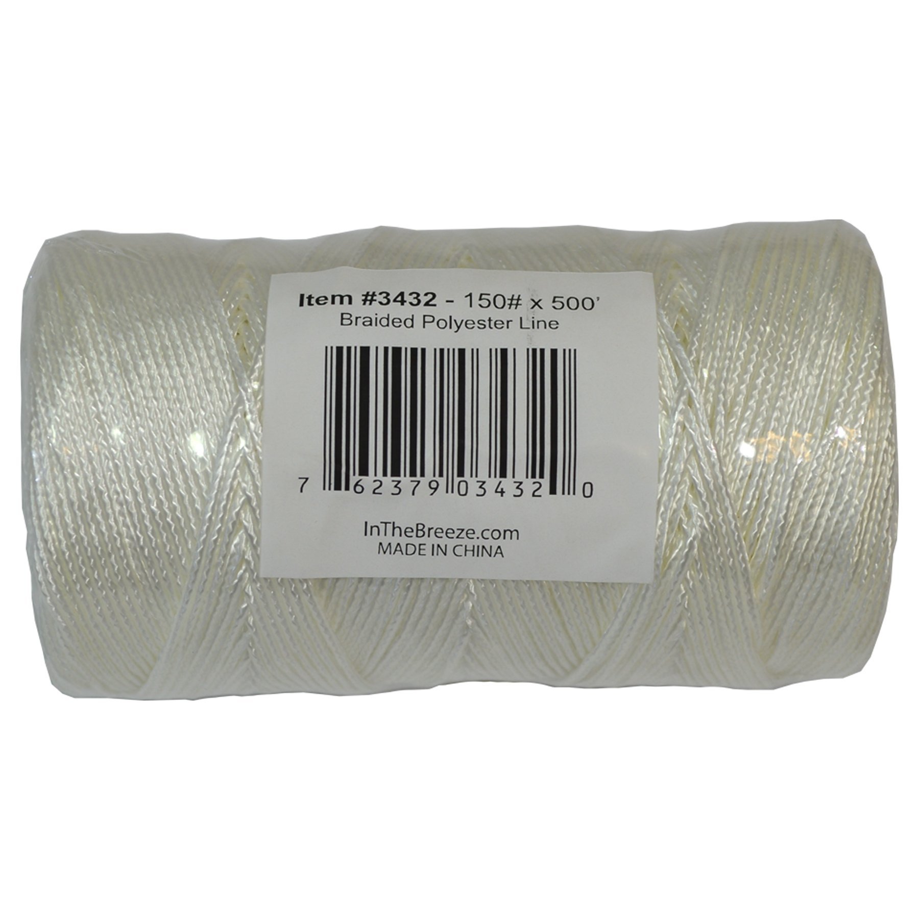 Fil de cerf-volant polyester tressé 68 kg pour pilotage en plein air 152 m