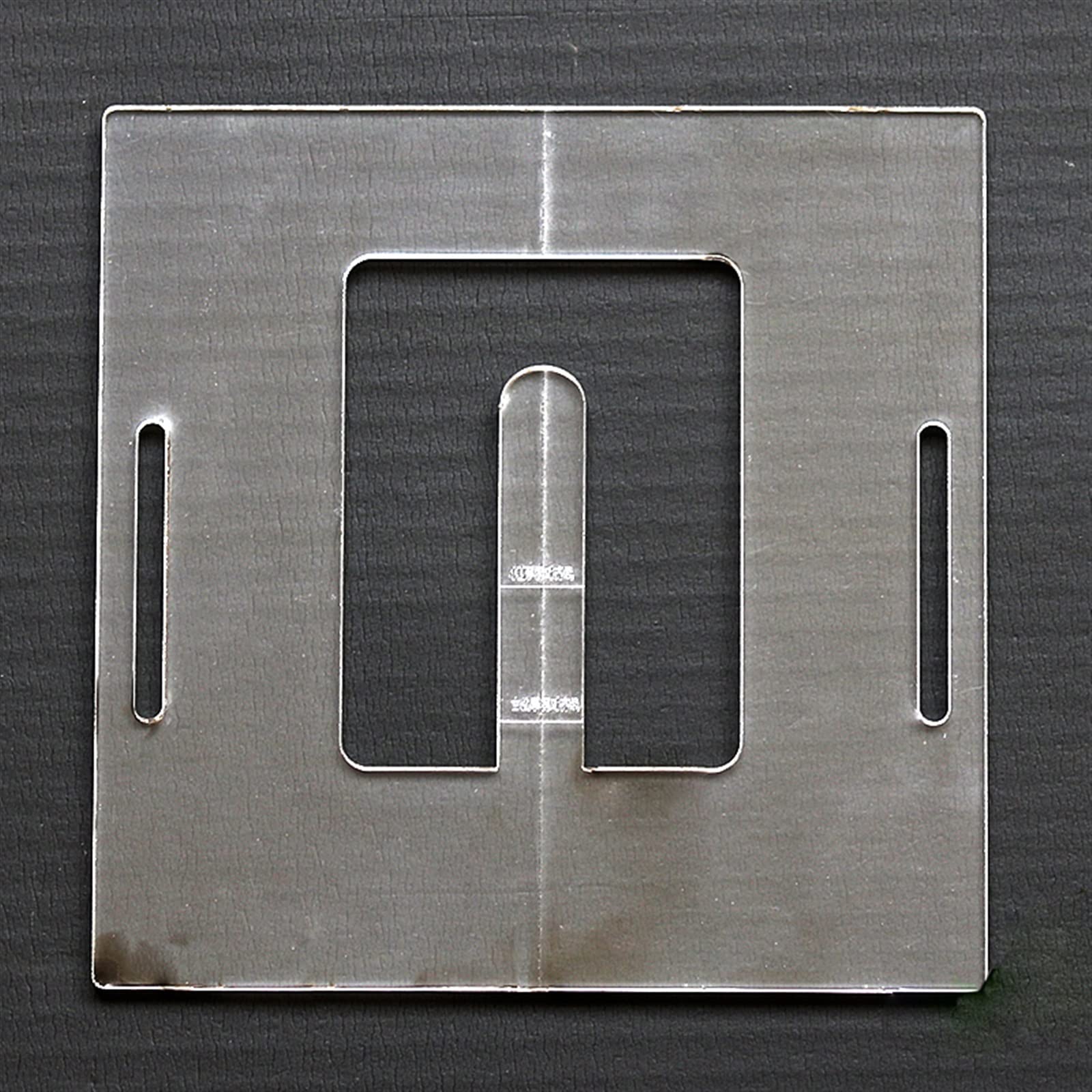 TSTS Tenone A Coda di Rondine per Chitarra Tenone Dritto Stampo Trasparente Strumento per Stampo per Chitarra Modello Trasparente Strumenti per Liutaio per Chitarra