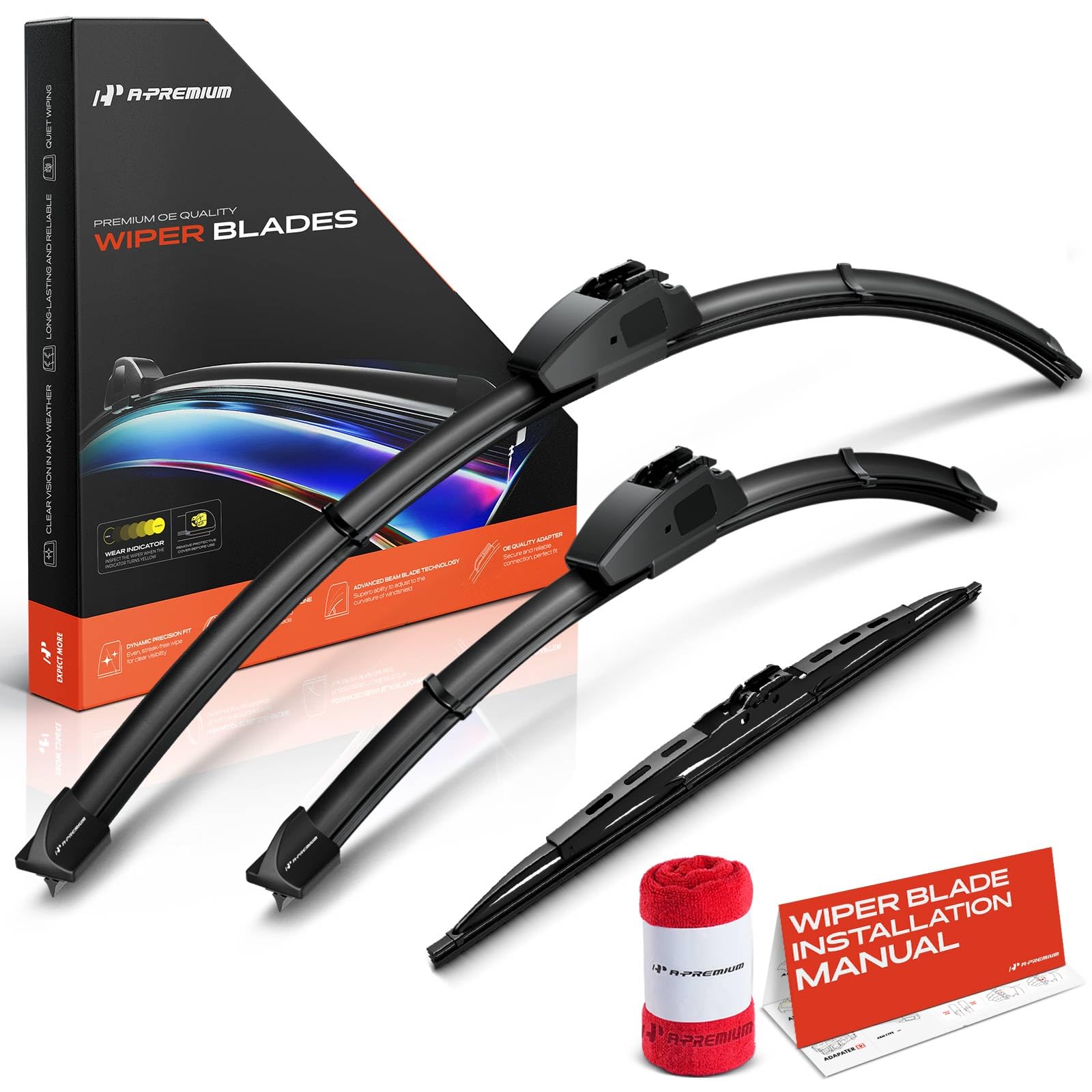 A-Premium Wiper Blade Set