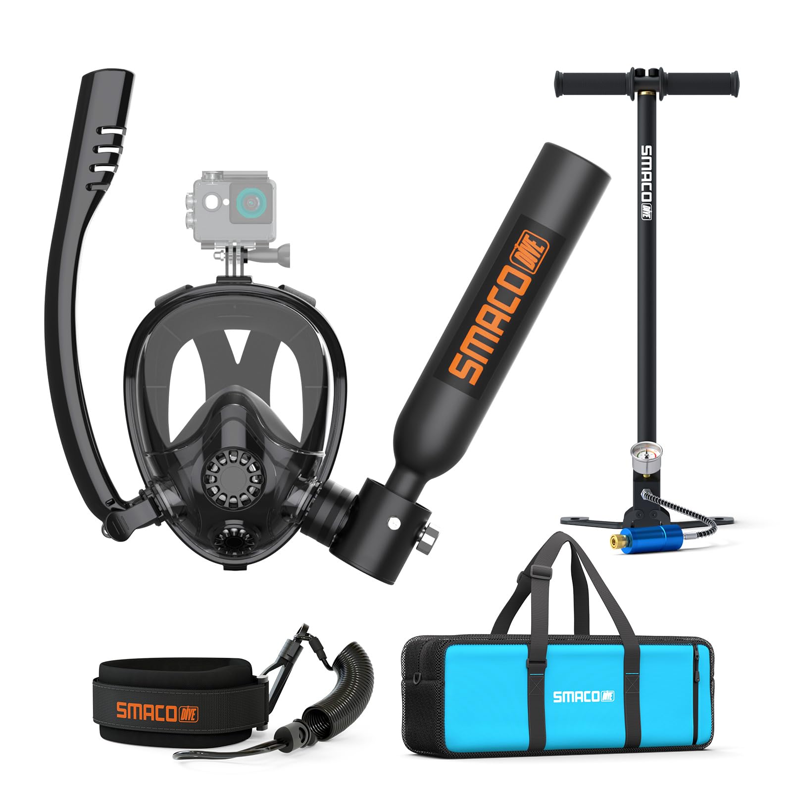 Valvola Per Bombola Sub SMACO - Testa Di Respirazione Per Immersioni Sicure - Foto 7