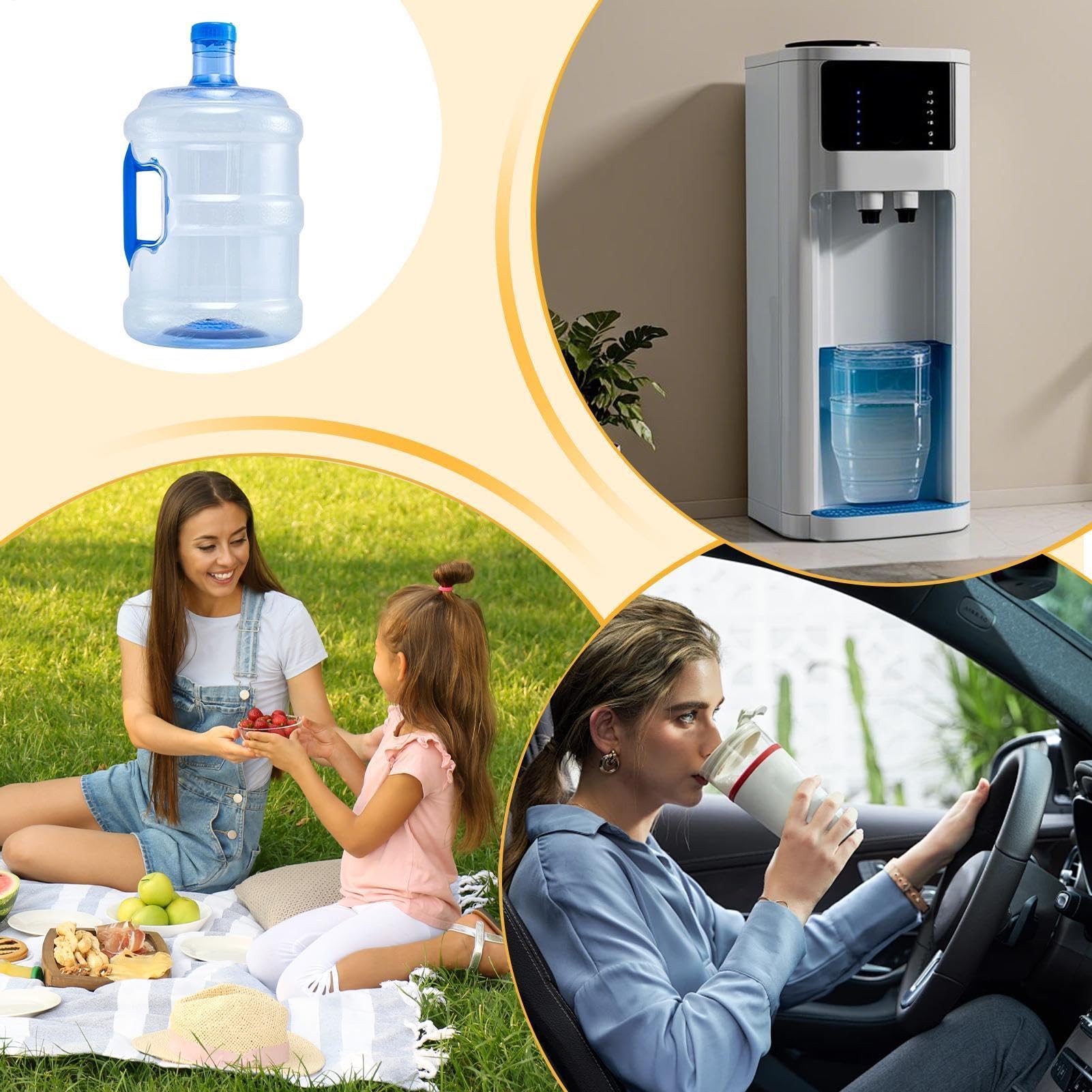 Générique Camping-Trinkflasche, 10 l, wiederverwendbar, auslaufsicher, leer, für Trinken im Freien, Fitnessstudio, Angeln, Wandern, Camping, LKW, Auto