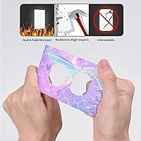 Vista 5 de 2 placas de pared de sirena para interruptor de luz, bonita cubierta decorativa de salida para niñas, niños, dormitorio, cocina, hogar, baño, sala