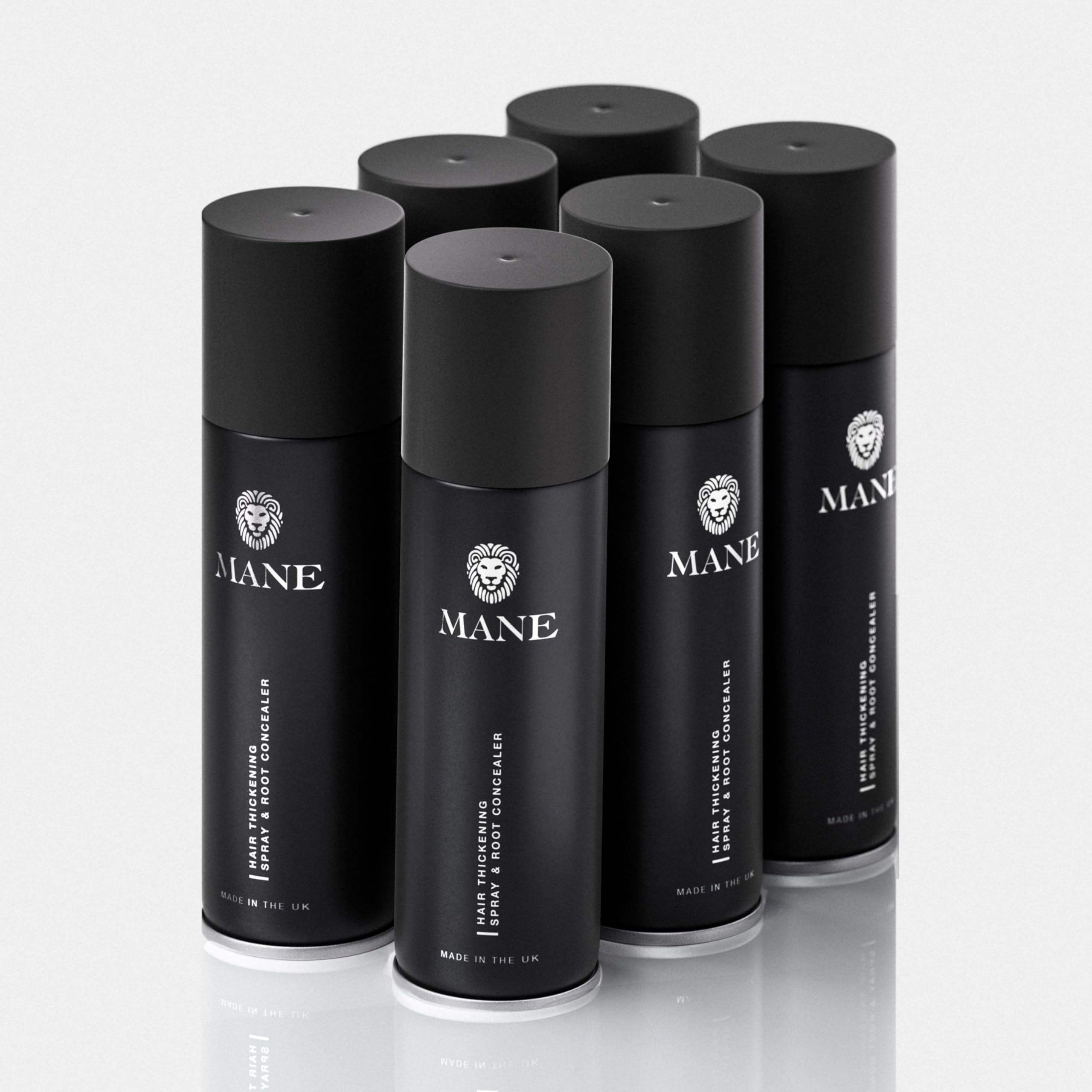 Spray zagęszczający włosy grzywy (srebrny) x 6 - tylko 99,75 £ - bezpośrednio od producenta. Również natychmiastowy korektor korzeni