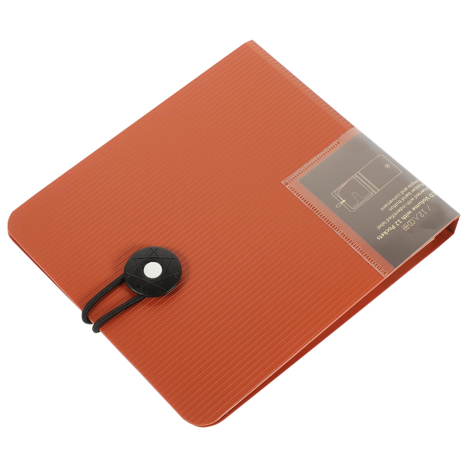 Cabilock CD Storage Book Capacity Dvd Binder Organizer Case Holder for Disc Protection Easy to Use CD Storage for Home and Travel