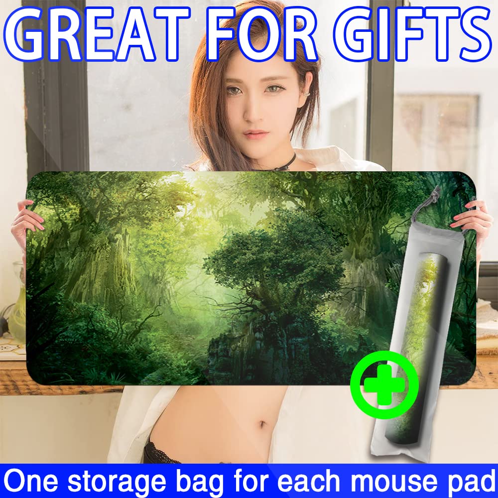 Fores,Brettspiel MTG Spielmatten+Kostenlose wasserdichte Tasche,TCG Card Game Table Mat Größe 60X35CM, Mouse Pad kompatibel mit Digimon MTG TCG CCG RPG
