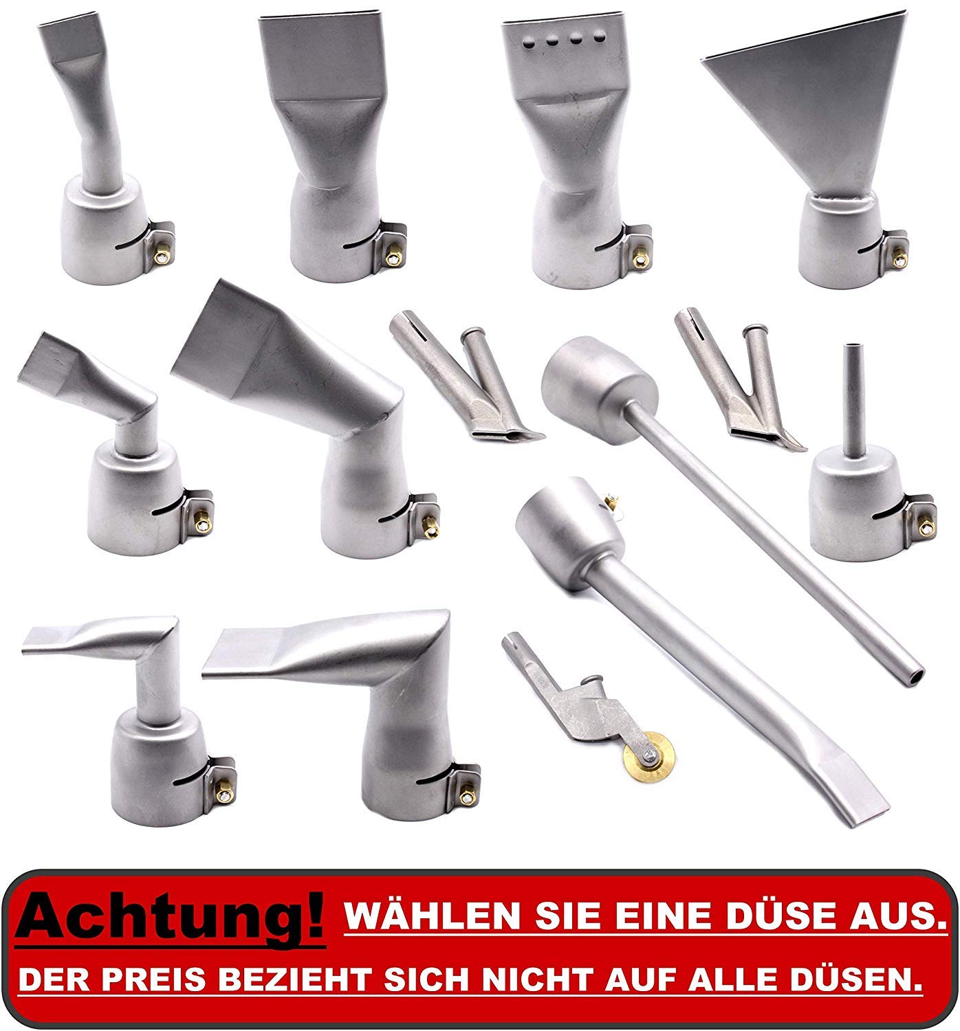 thumbnail: 90° Hoekmondstuk 40mm Voor Heteluchtpistool - RVS Professionele Kwaliteit - Voor TRIAC Modellen
