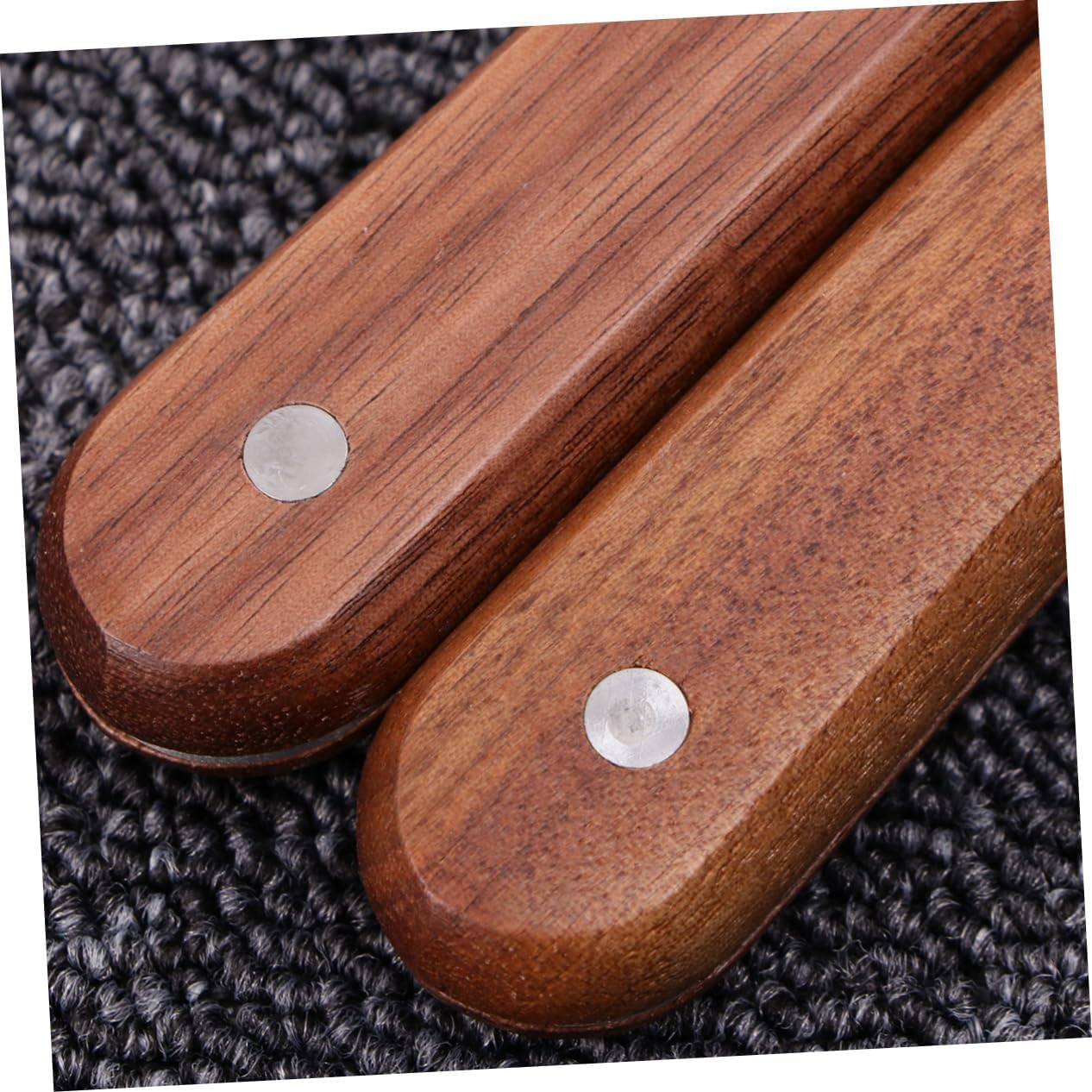 Luxshiny 2pcs Premium Metal Shrimp Deveiner Tool with Hardwood Handle Efficient Seafood Peeler for Quick Cleaning in Kitchen Use Shrimp Gadget image 4