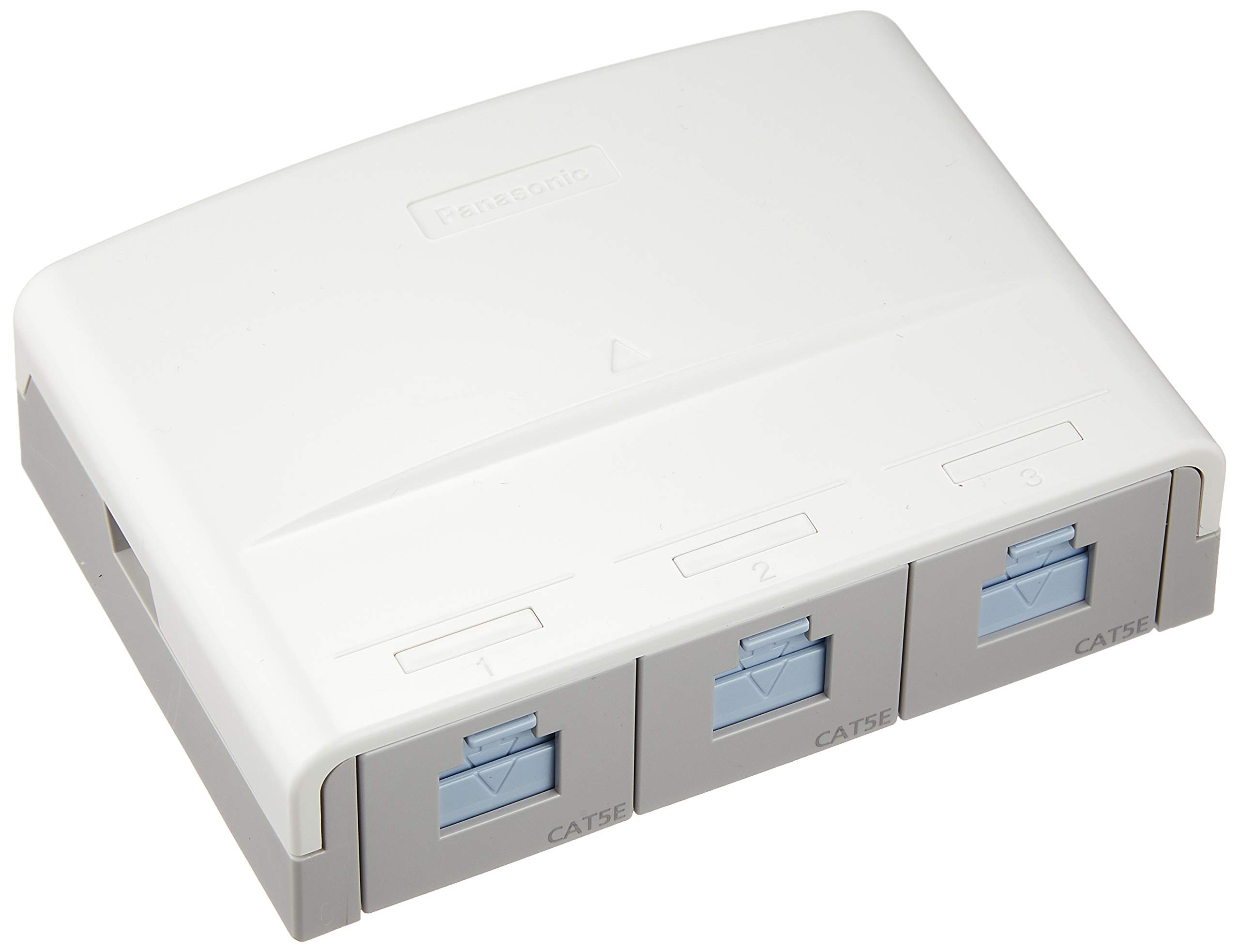 Amazon | パナソニック NR3163 情報モジュラジャック(CAT5E)(露出型3コ