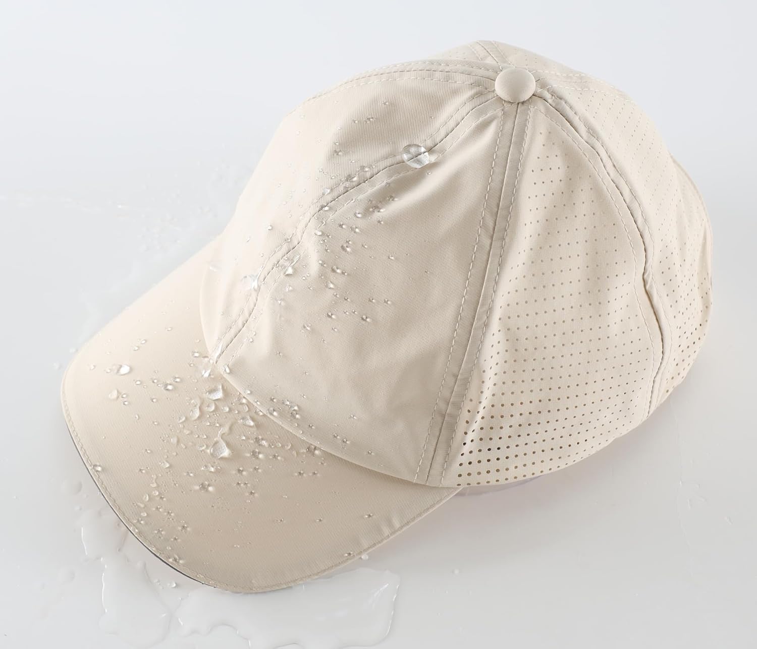 Home Prefer Reflective Water Repellent Quick Dry Airy UPF50+ Sun Hat for Men Women Outdoor Sports Baseball Caps Unisex - Image 3