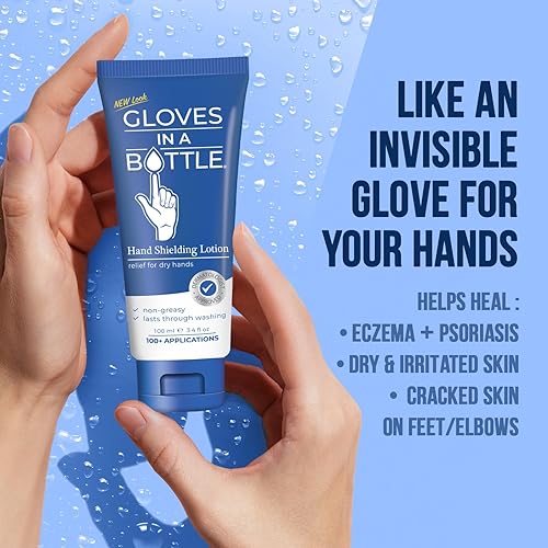 Miniatura 6 de Blindaje de guantes en una botella LociónIdeal para piel seca Itchy grease-less y fragancia gratis