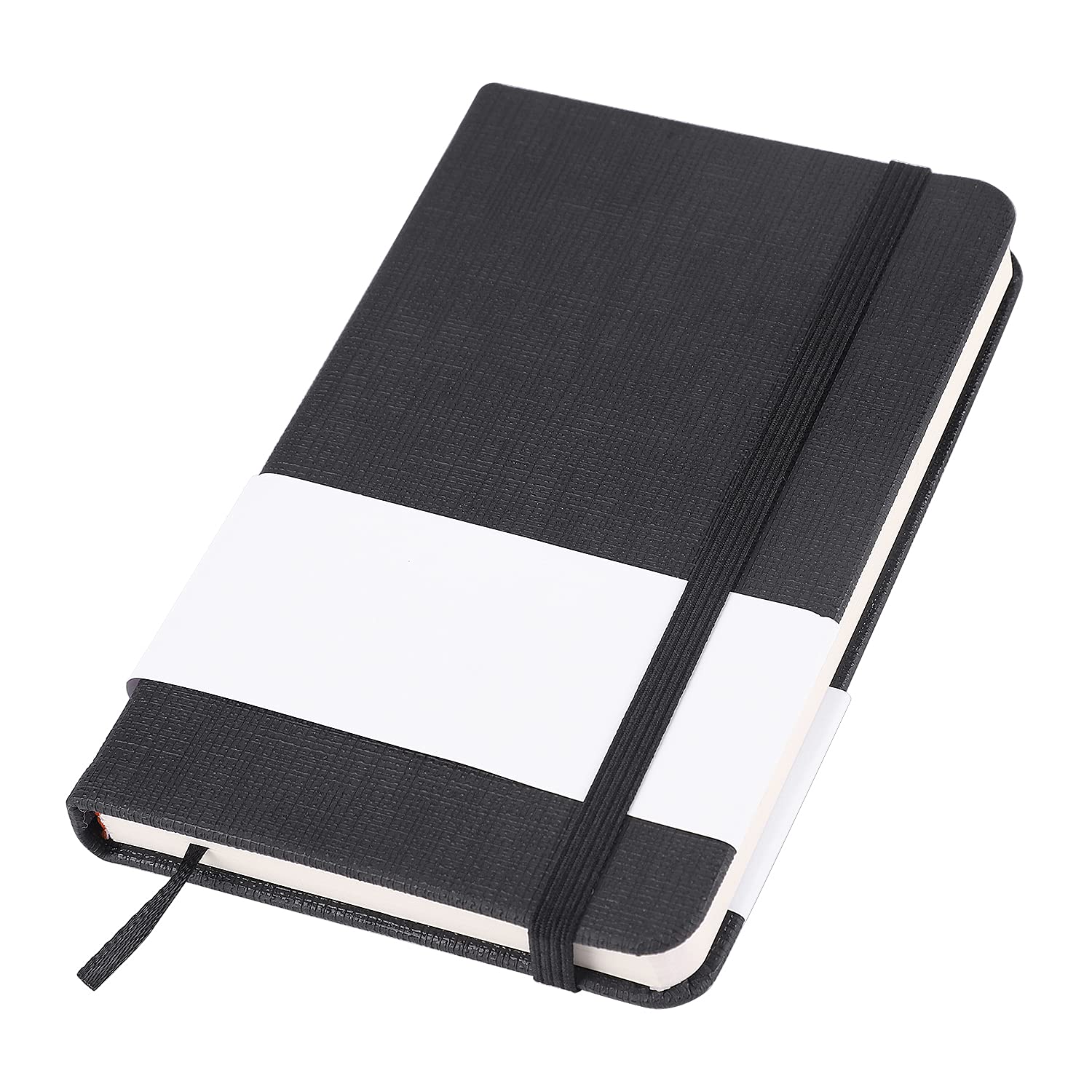 6-Pack Kraft Pocket Notebooks - 3.5x5.5 Small Ruled Notepads With Pen Holder