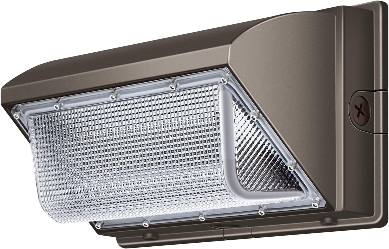 LED Wall Pack Light 120W 18000LM 150LM/W LED Security Flood Commercial and Industrial Outdoor Wall Mount Light 110V-277V IP65 Waterproof WallPack Buildings Lighting for Garages Barn Yard 120W 1 Pack-No Photocell