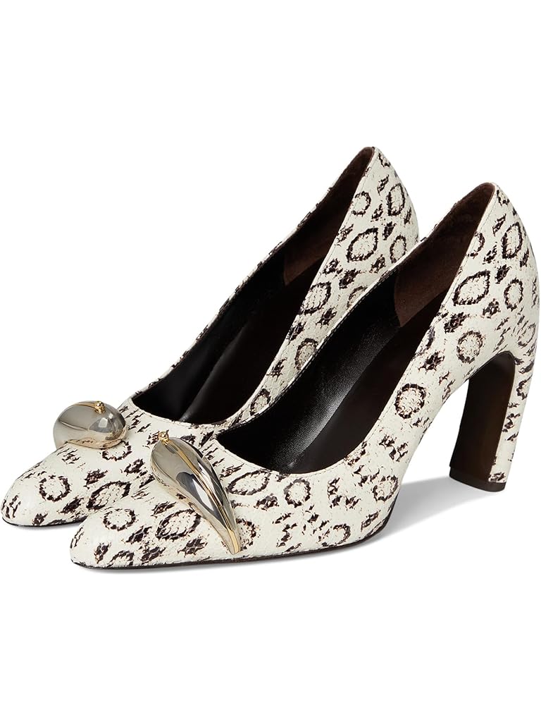 Metallic Tory Burch Pierced Xl Pumps 90mm