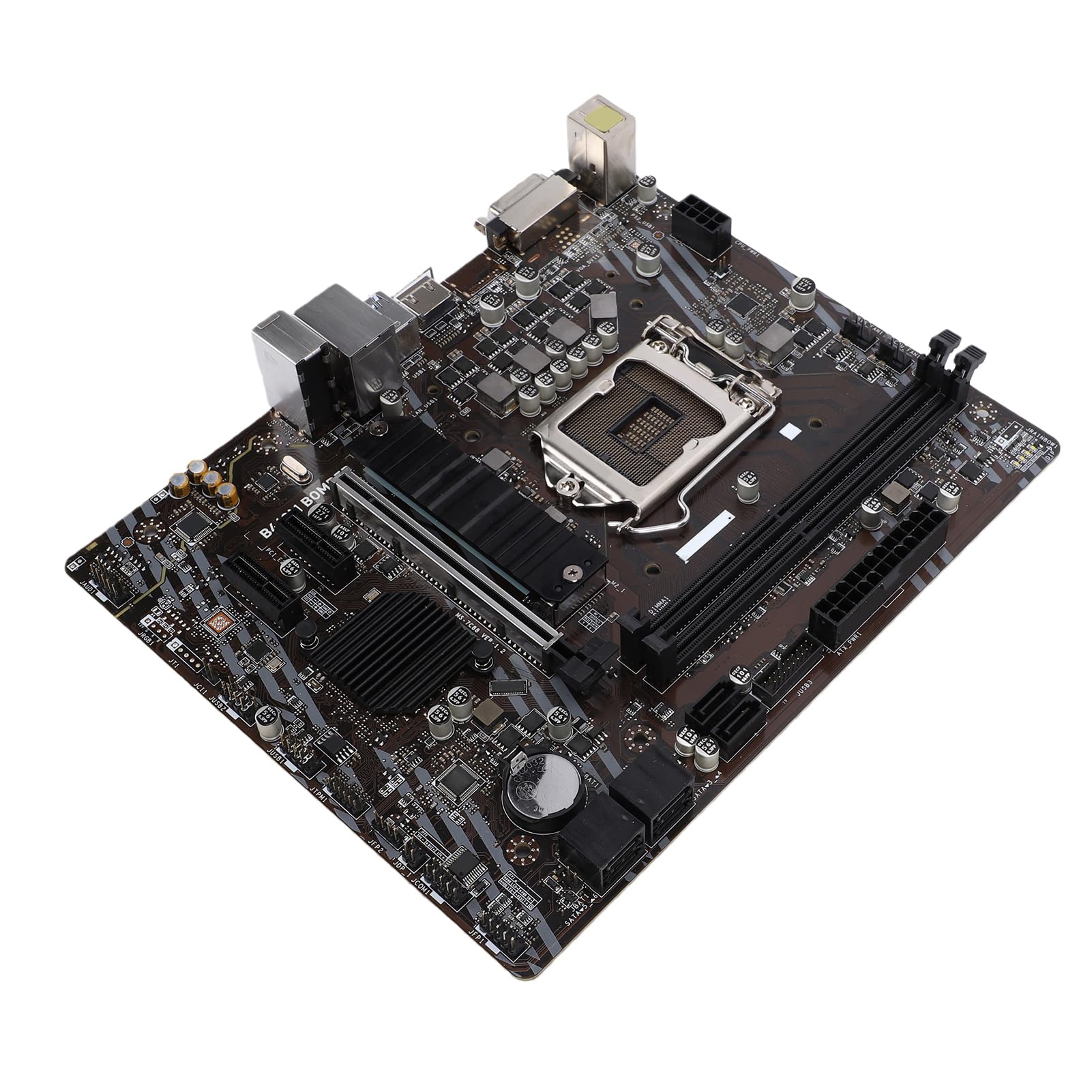 Scheda Madre del Computer B460M DDR4 Scheda Madre Desktop LGA 1200 con 64 GB 2933 MHz per Costruttori di PC Aggiornamento Desktop Fai da Te