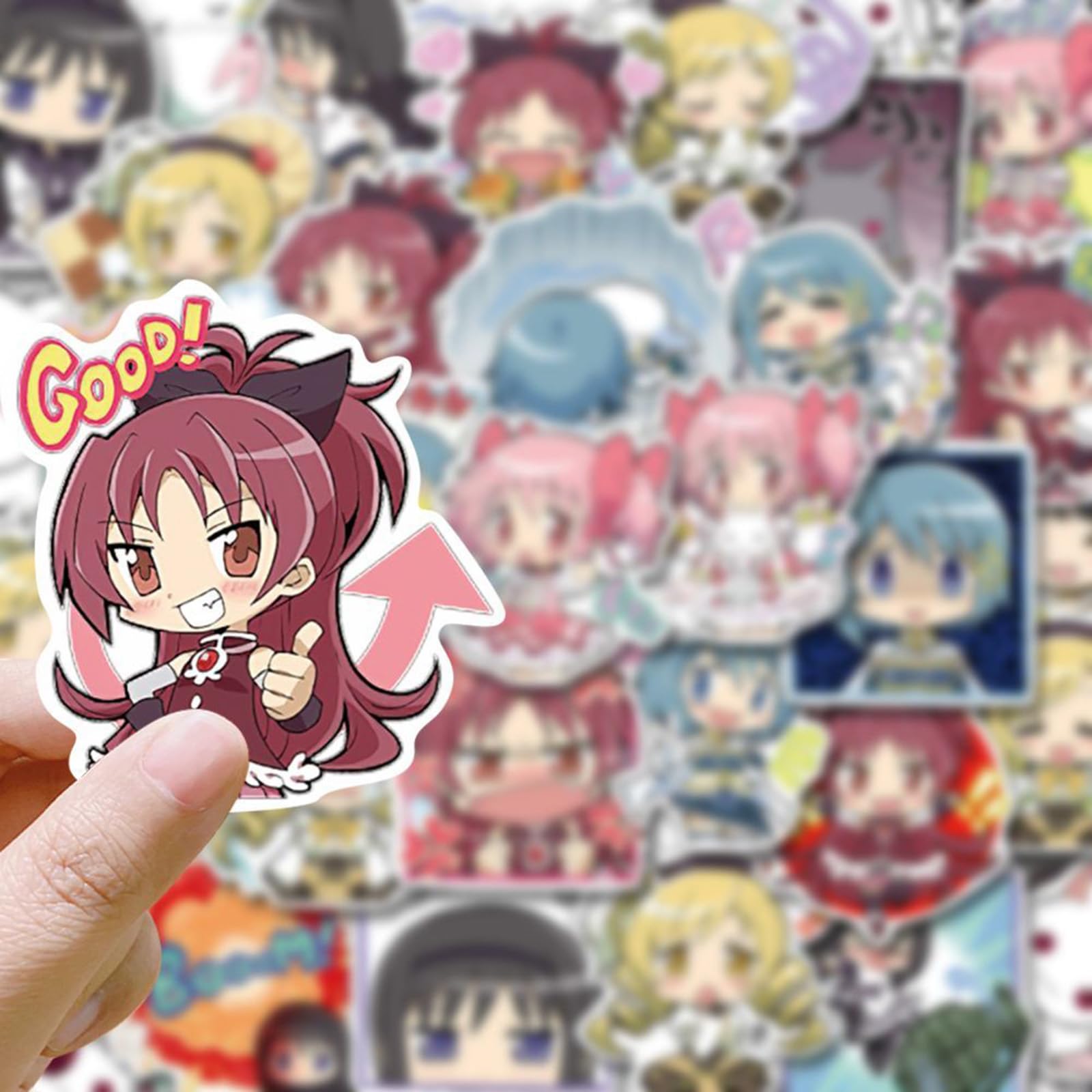 Amazon.co.jp: 魔法少女まどかマギカ シール ステッカーセット 漫画 鹿 