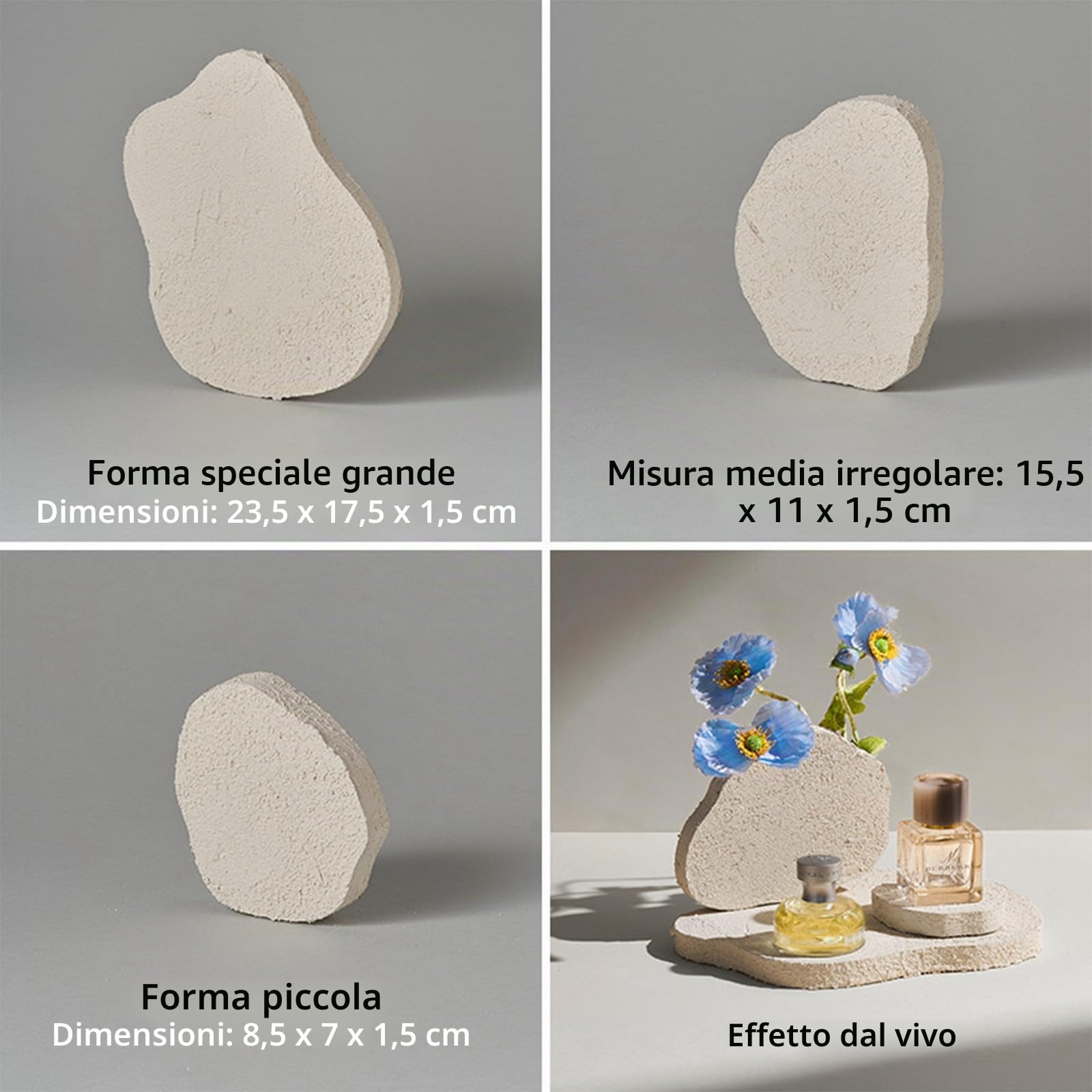 6PCS Prodotto di Design Originale Fotografia Sfondo Puntelli Impermeabile Grano Bianco Pittura A Mano In Legno Geometrico Cubo Puntelli per Photoshoot