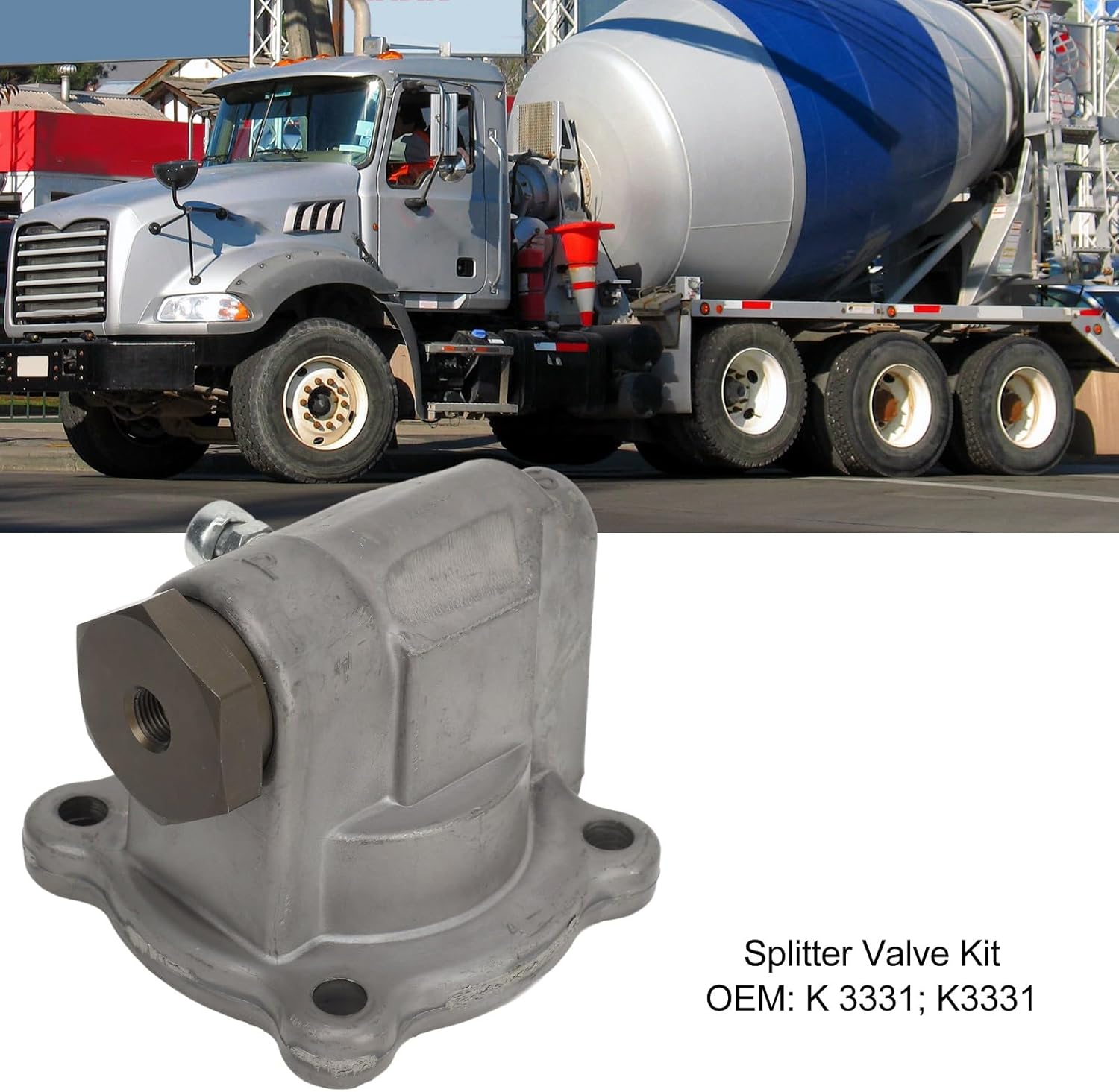 K 3331, Spliter Valve Kit Professional Solid Construction for for Trucks, Other accessories