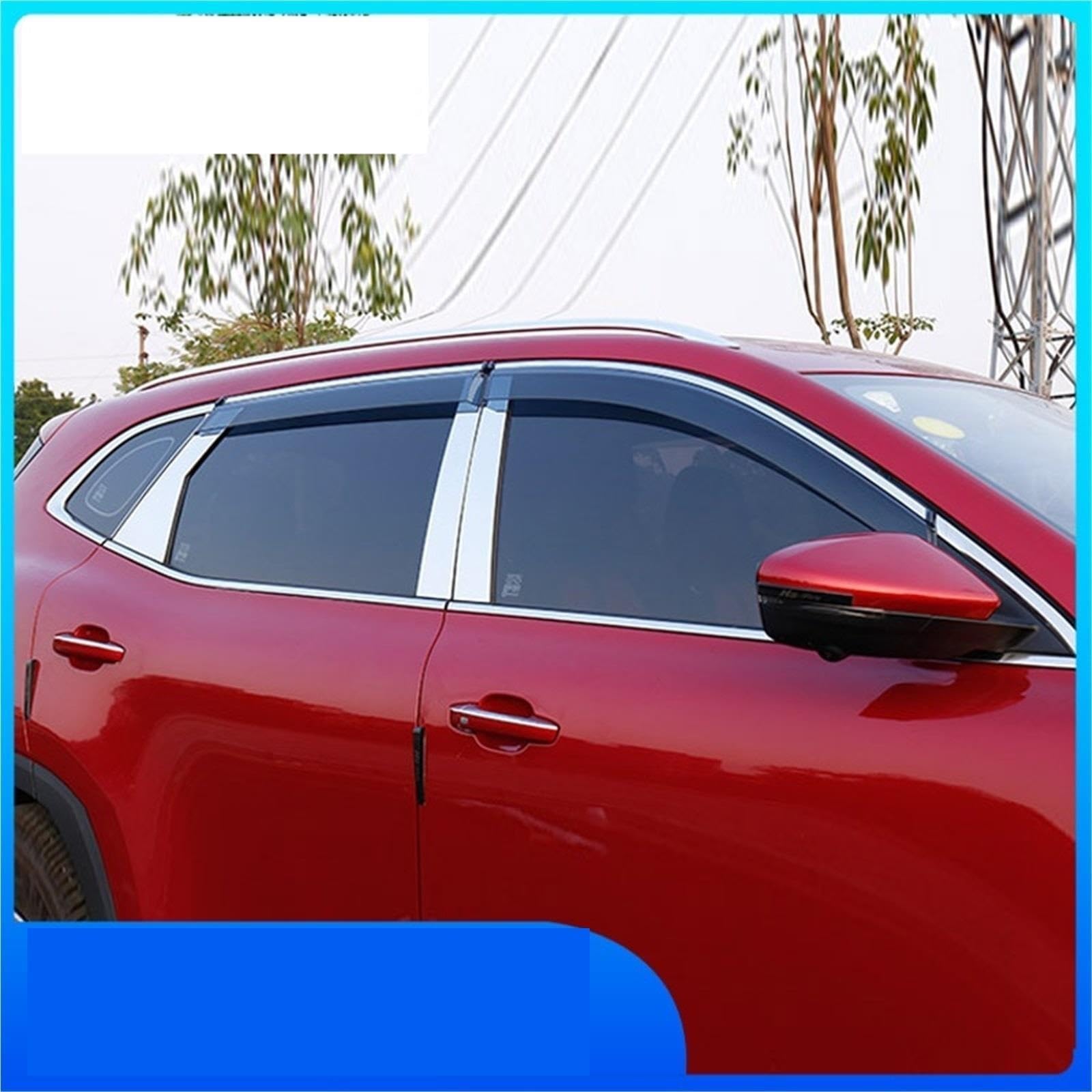 Sonnenschutz Magnetisch Für MG Für ZS Auto Fenster Visier Regen Schild Außen Protektoren Anti-Sonne Deflektoren Markise Dekoration Auto-Styling