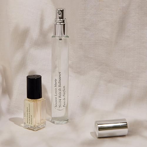 Miniatura 5 de Maison Louis Marie - Minijuego de viaje Bois De Balincourt No.04 de 2 piezas  Belleza limpia de lujo + fragancia no tóxica (0.1 fl oz de aceite