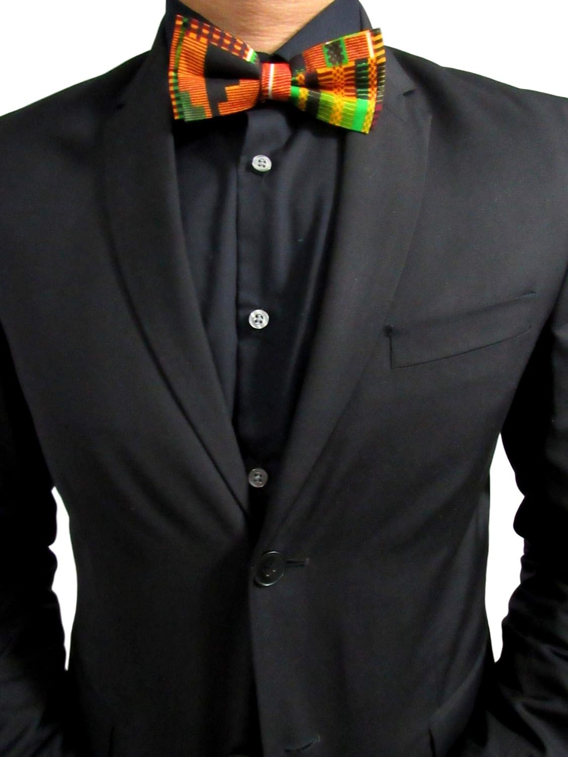 ShopHaven Kente Bow Tie, Kente Bowtie, Kente Bowtie for Men, African Print Bow Tie, Ankara Bowtie, Kente Bow tie for Boys,