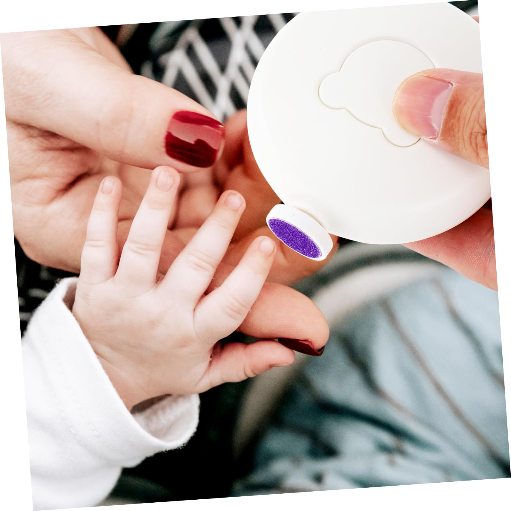 TOYANDONA 3 Juegos molinillo de uñas manicura recortadora de bebé lima de uñas de bebé cortaúñas para bebés juegos de uñas herramienta segura para cortar uñas cortauñas para niños eléctrico