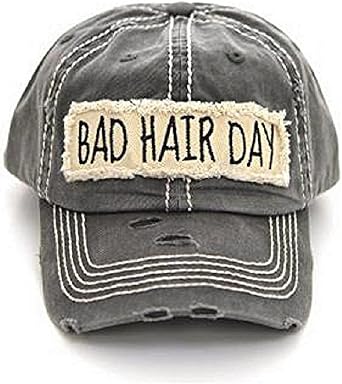 AH Adjustable Bad Hair Day Distressed 