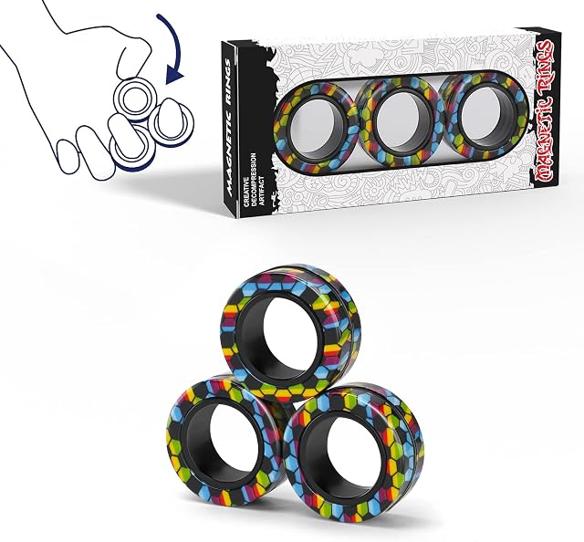 Magnetic Fidget Rings