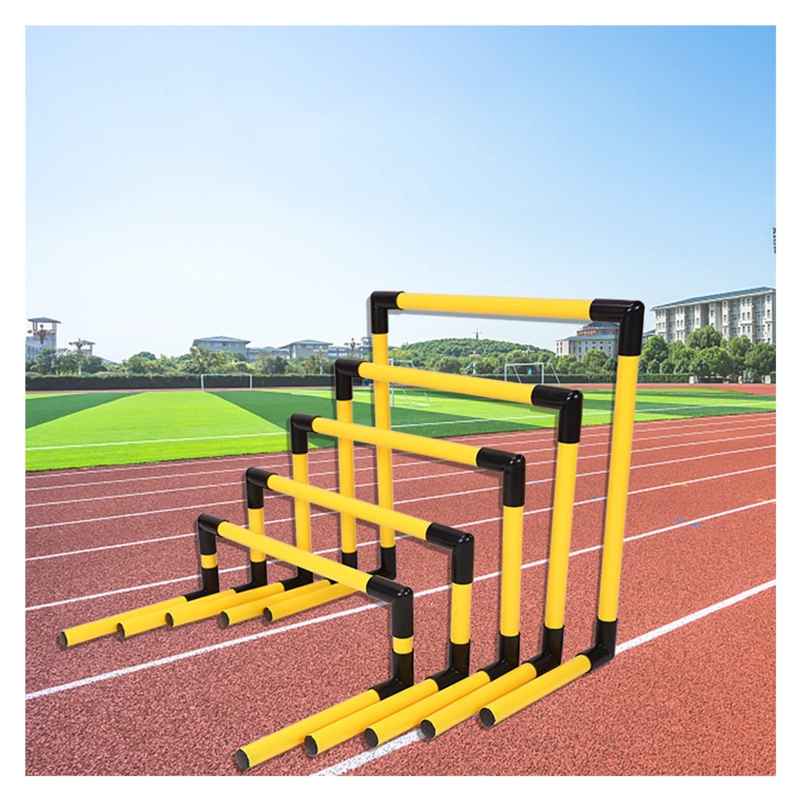 Speed Agility Hurdles – przenośny składany sprzęt do treningu lekkoatletycznego dla sportowców uprawiających wiele dyscyplin sportowych